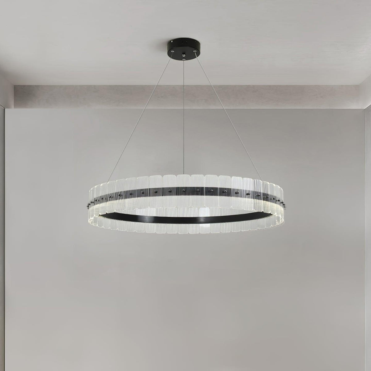 Kynell Chandelier Saturno LED with Acrylic Blocks