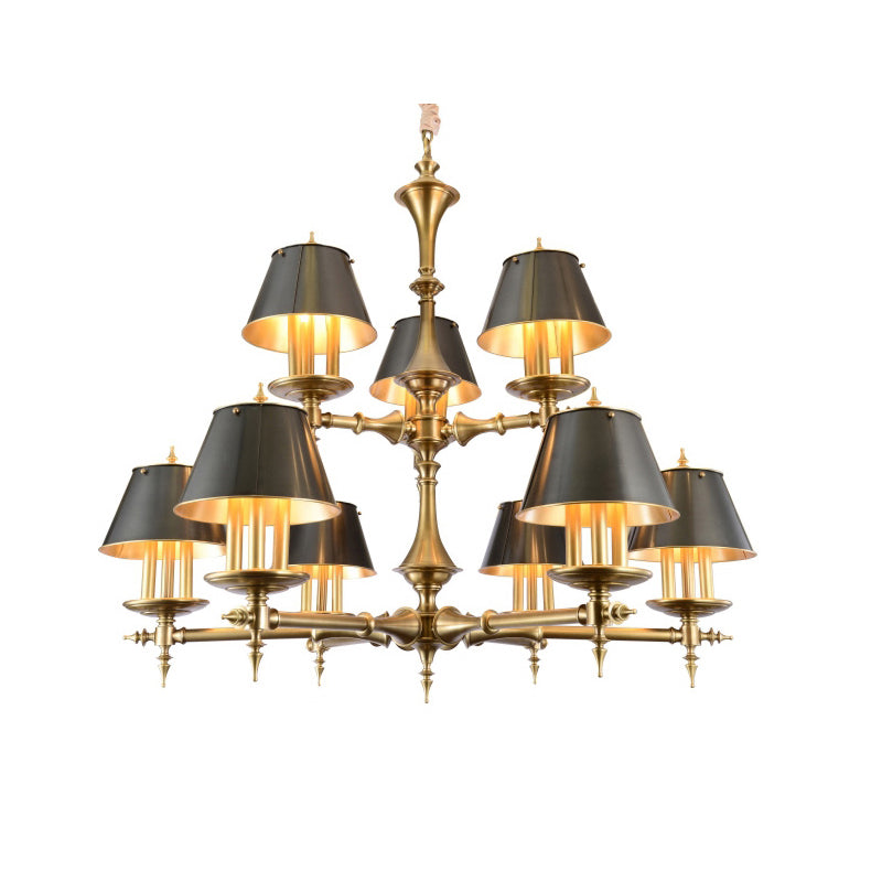 Comarion Vintage Traditional Chandelier - Neutral Decor