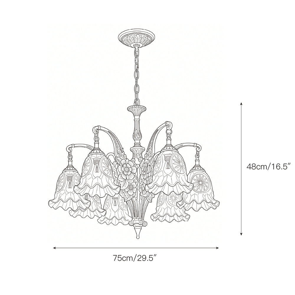 Celanthe Bell Chandelier
