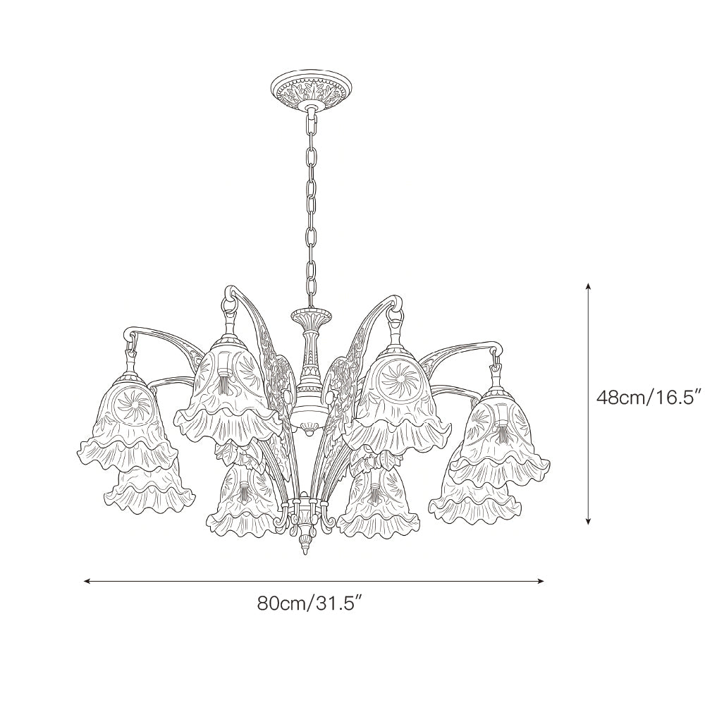 Celanthe Bell Chandelier