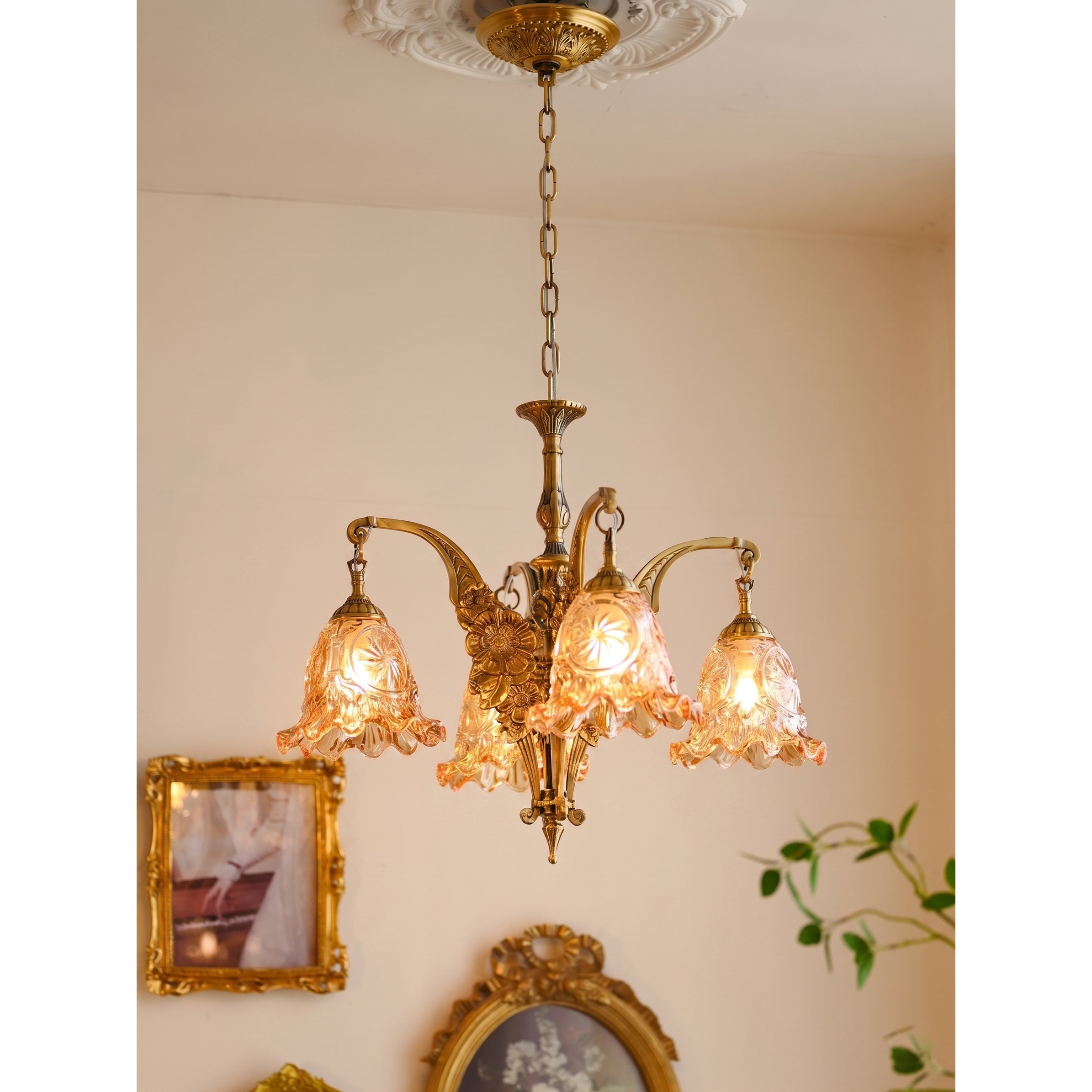 Celanthe Bell Chandelier