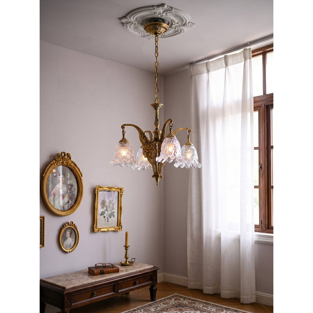 Celanthe Bell Chandelier