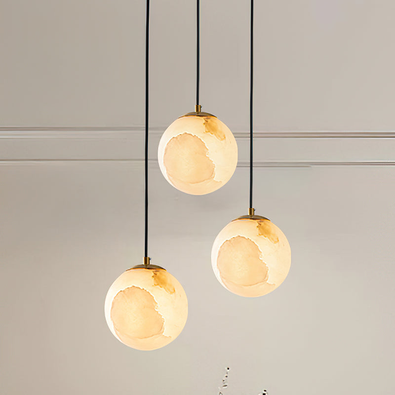 Nivenia Alabaster Pendant Light