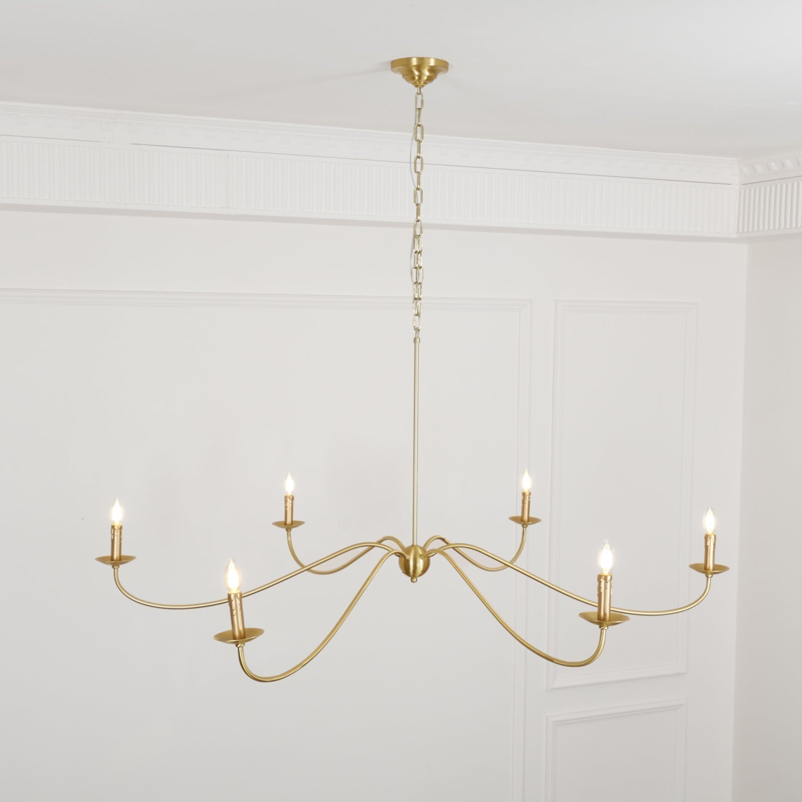 Odelia Chandeliers Candle-style Arc Farmhouse