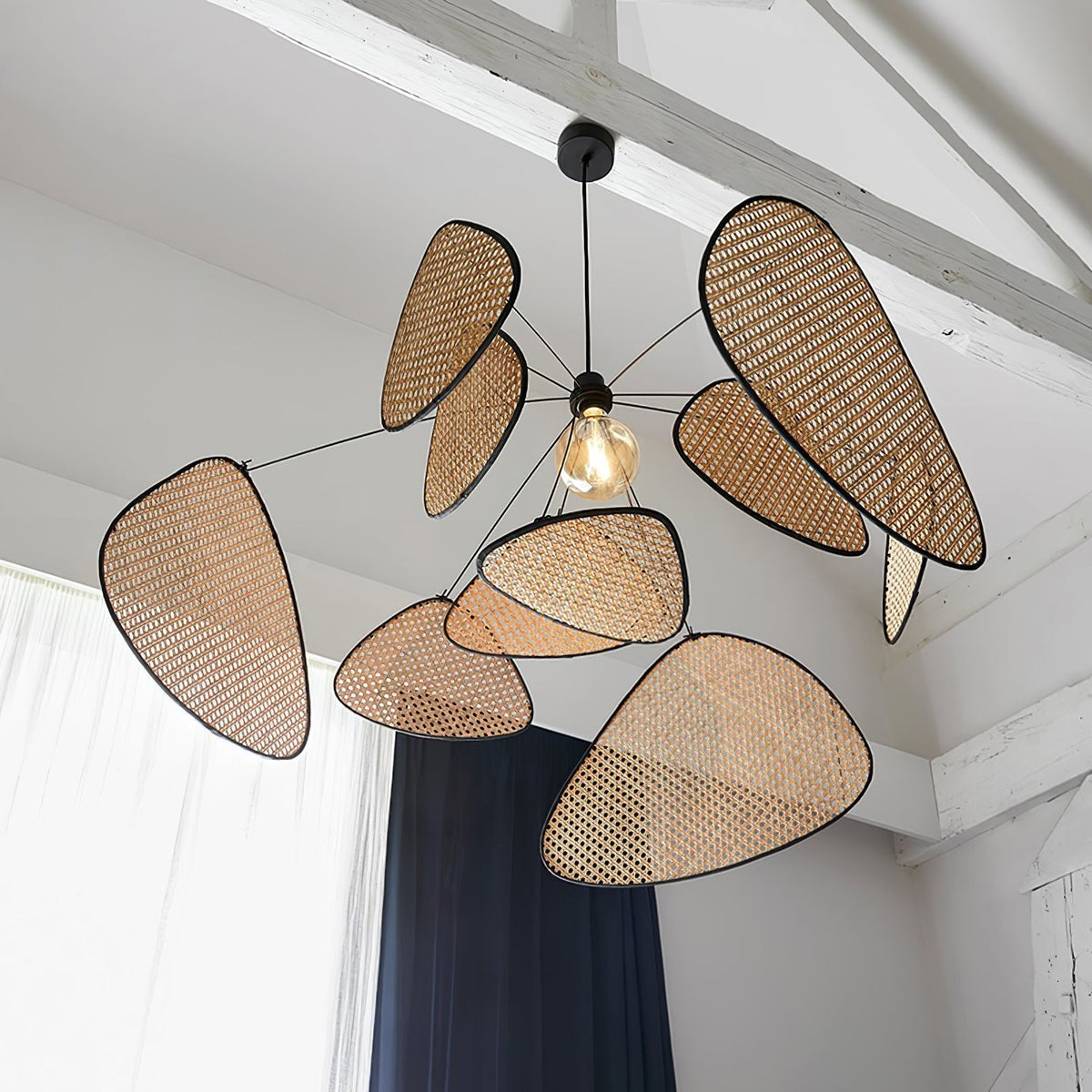 Orelivora Chandelier Screen Cannage Suspension Retro