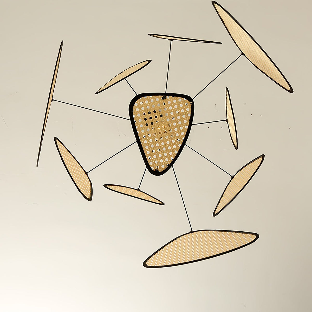 Orelivora Chandelier Screen Cannage Suspension Retro