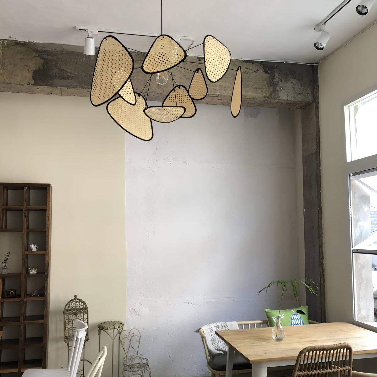 Orelivora Chandelier Screen Cannage Suspension Retro
