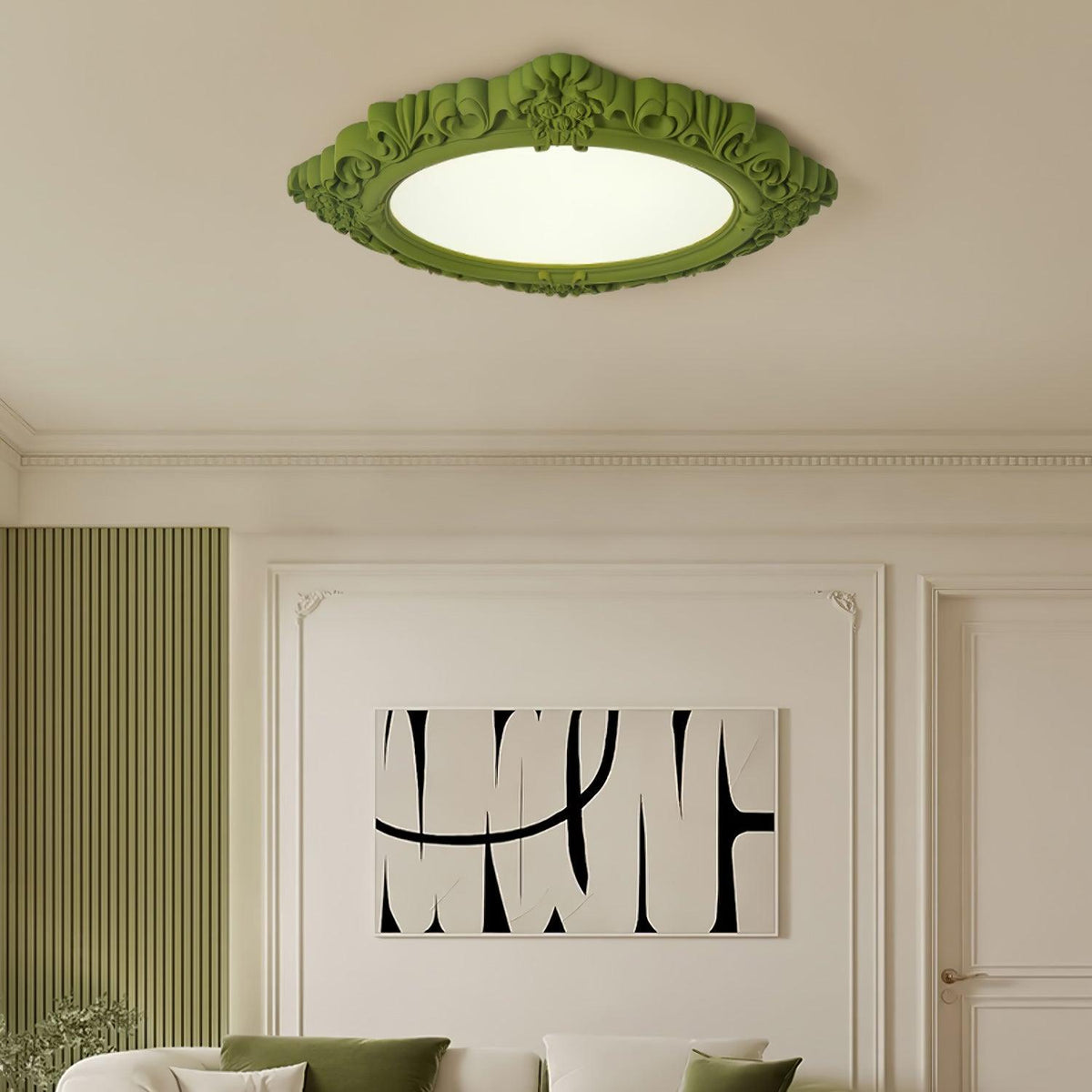 Avraee Sculpted Resin Ceiling Lamp