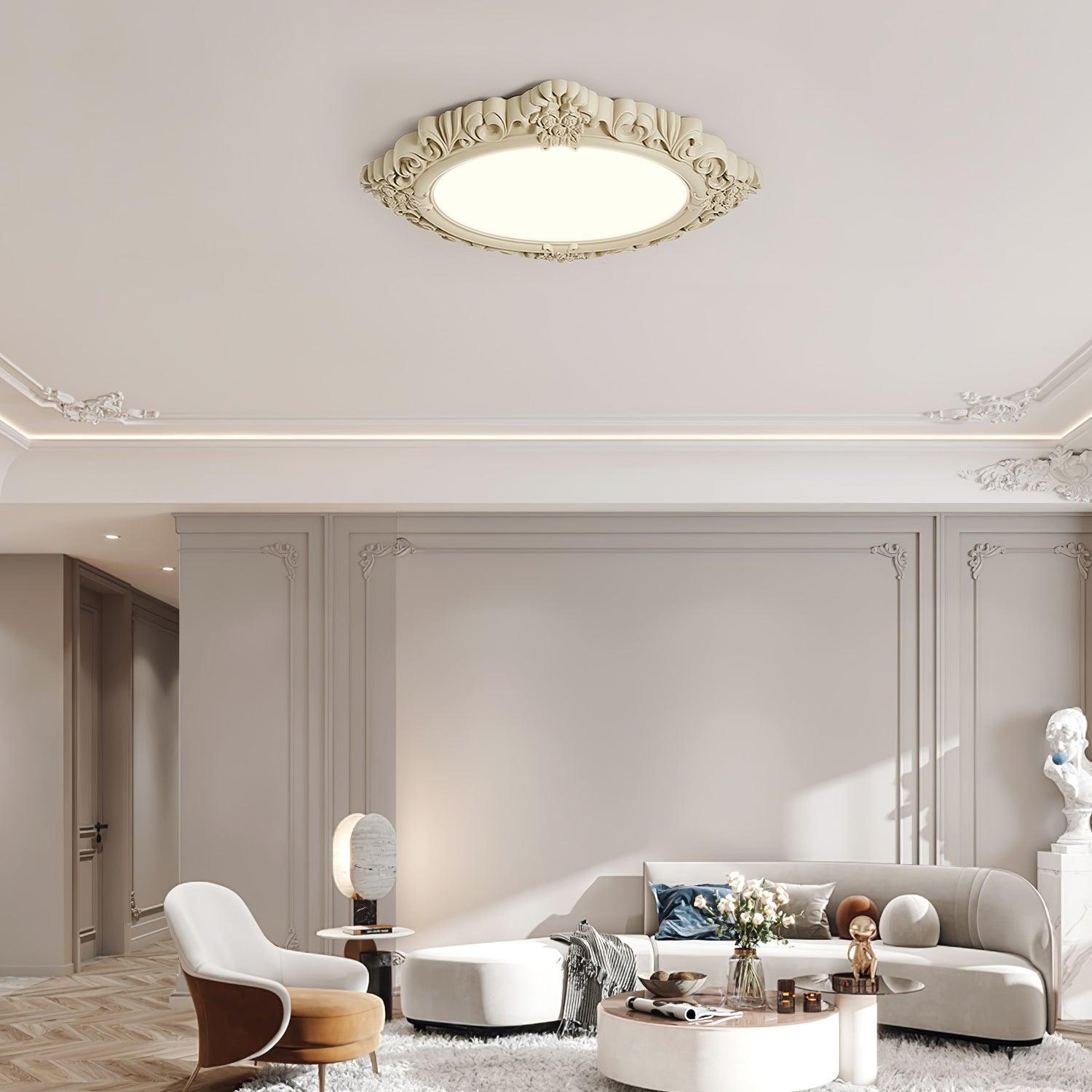 Avraee Sculpted Resin Ceiling Lamp