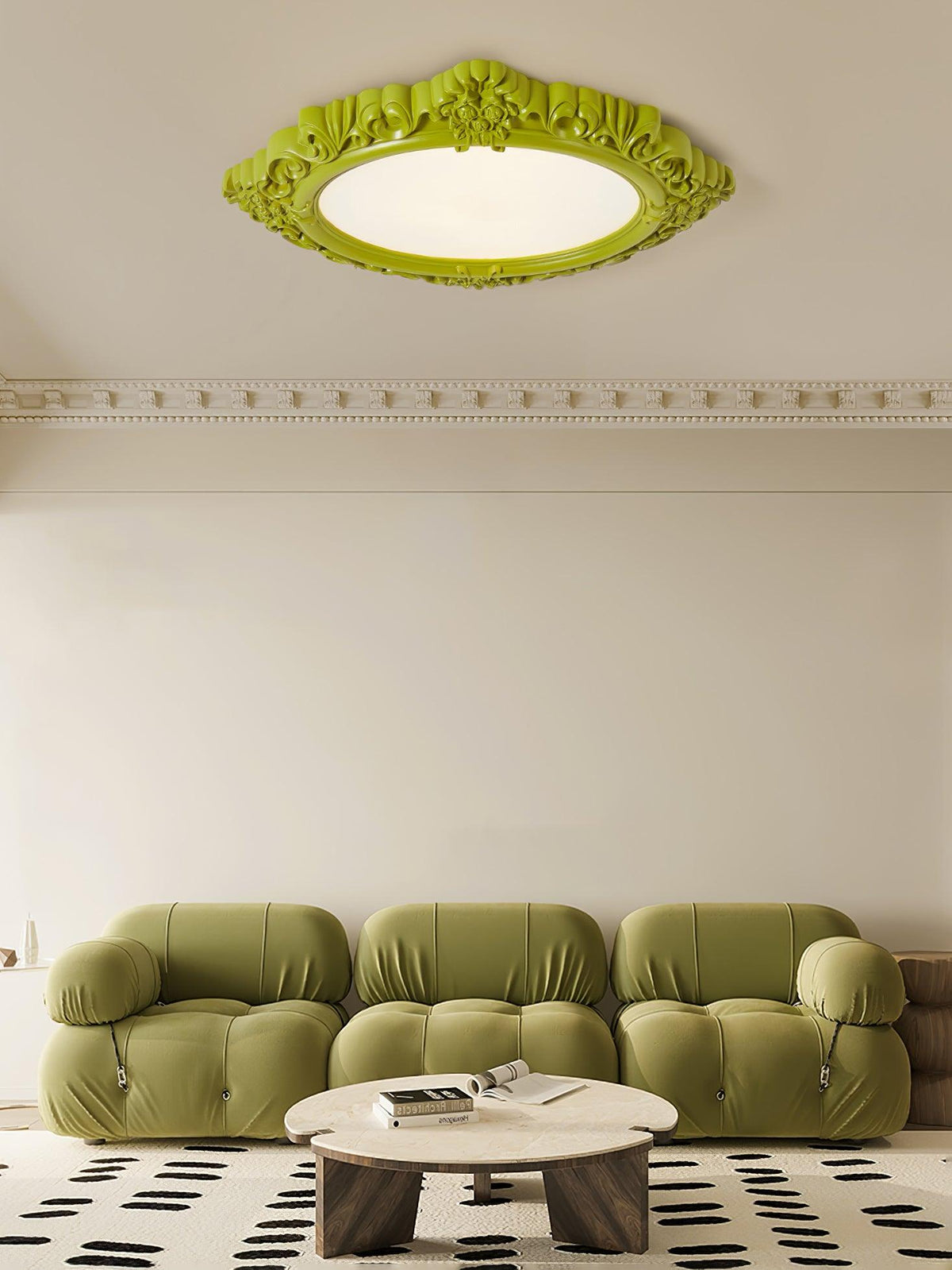 Avraee Sculpted Resin Ceiling Lamp
