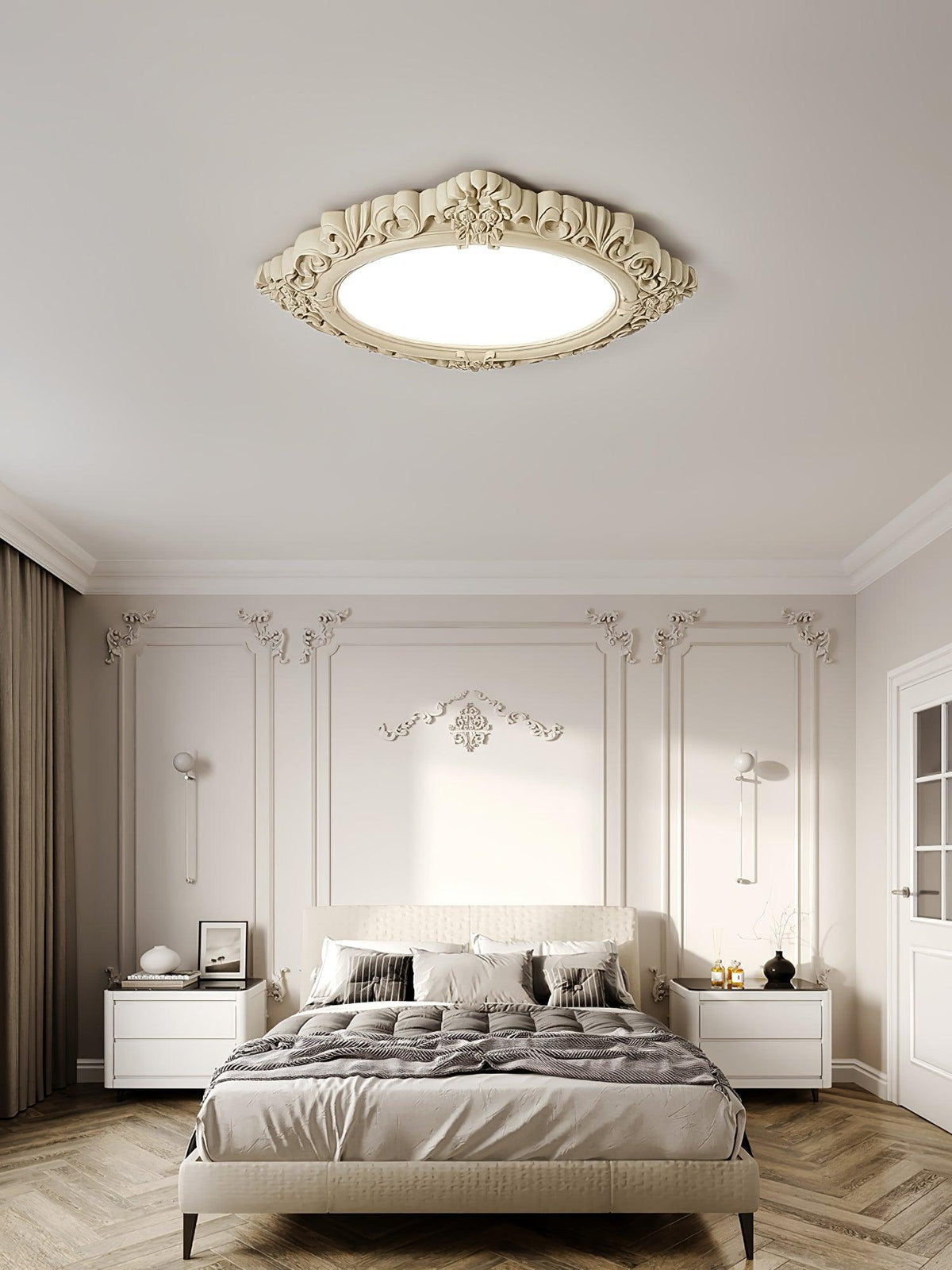 Avraee Sculpted Resin Ceiling Lamp