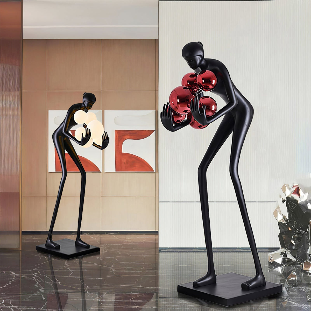 Cradle Sculptural Floor Lamp