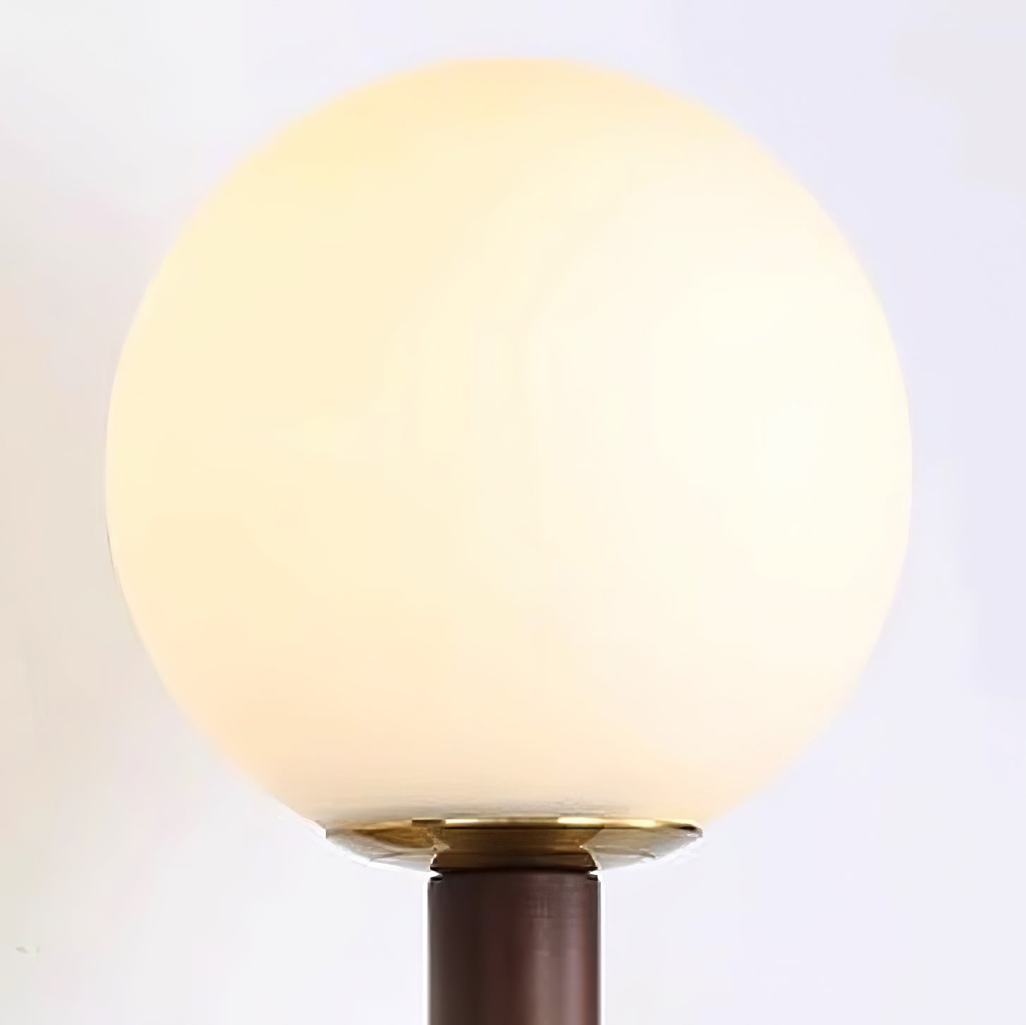 Wall Lamp Gourd in Wood and Glass Modern Style - Neutral Decor