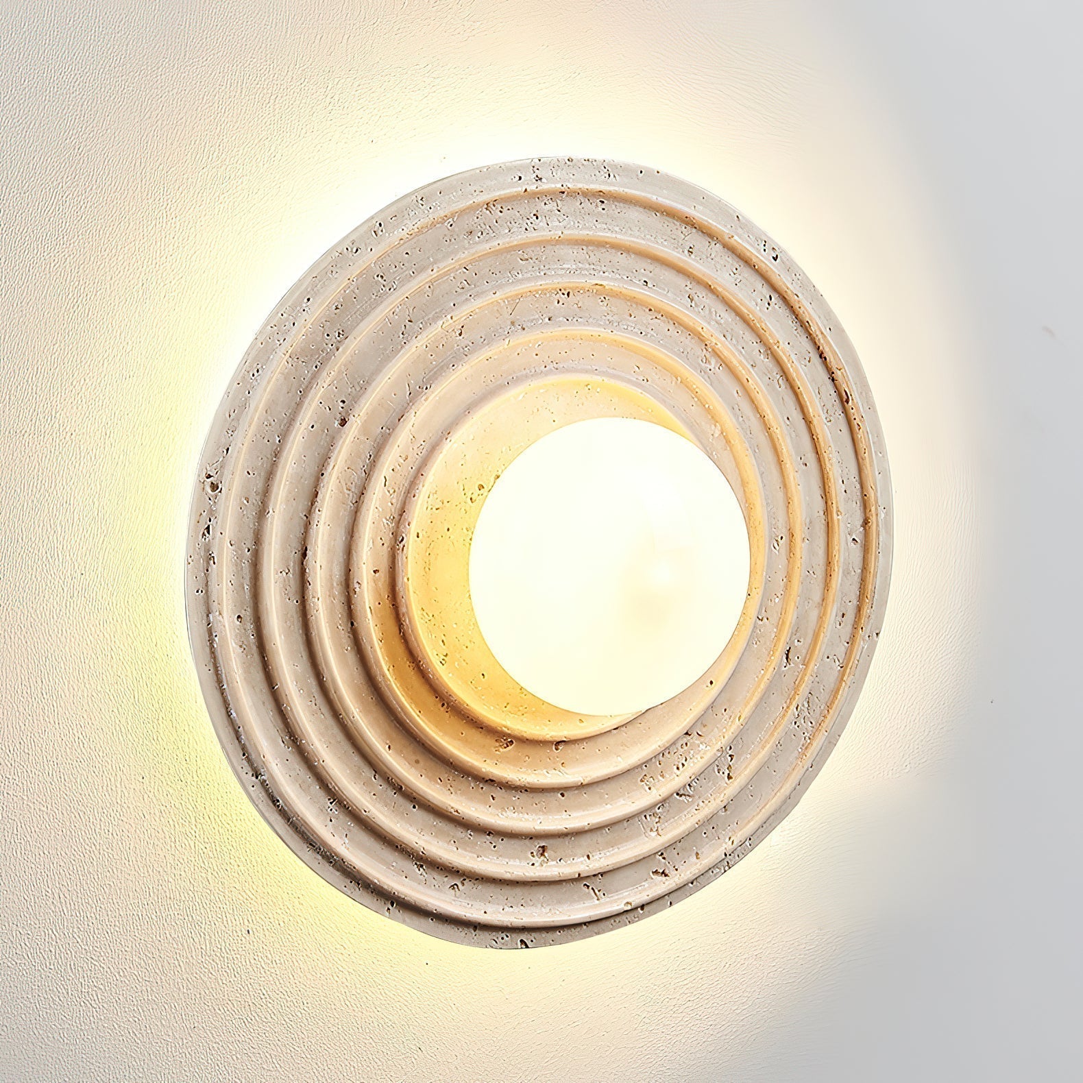 Sereriella Travertine Wall Lamp