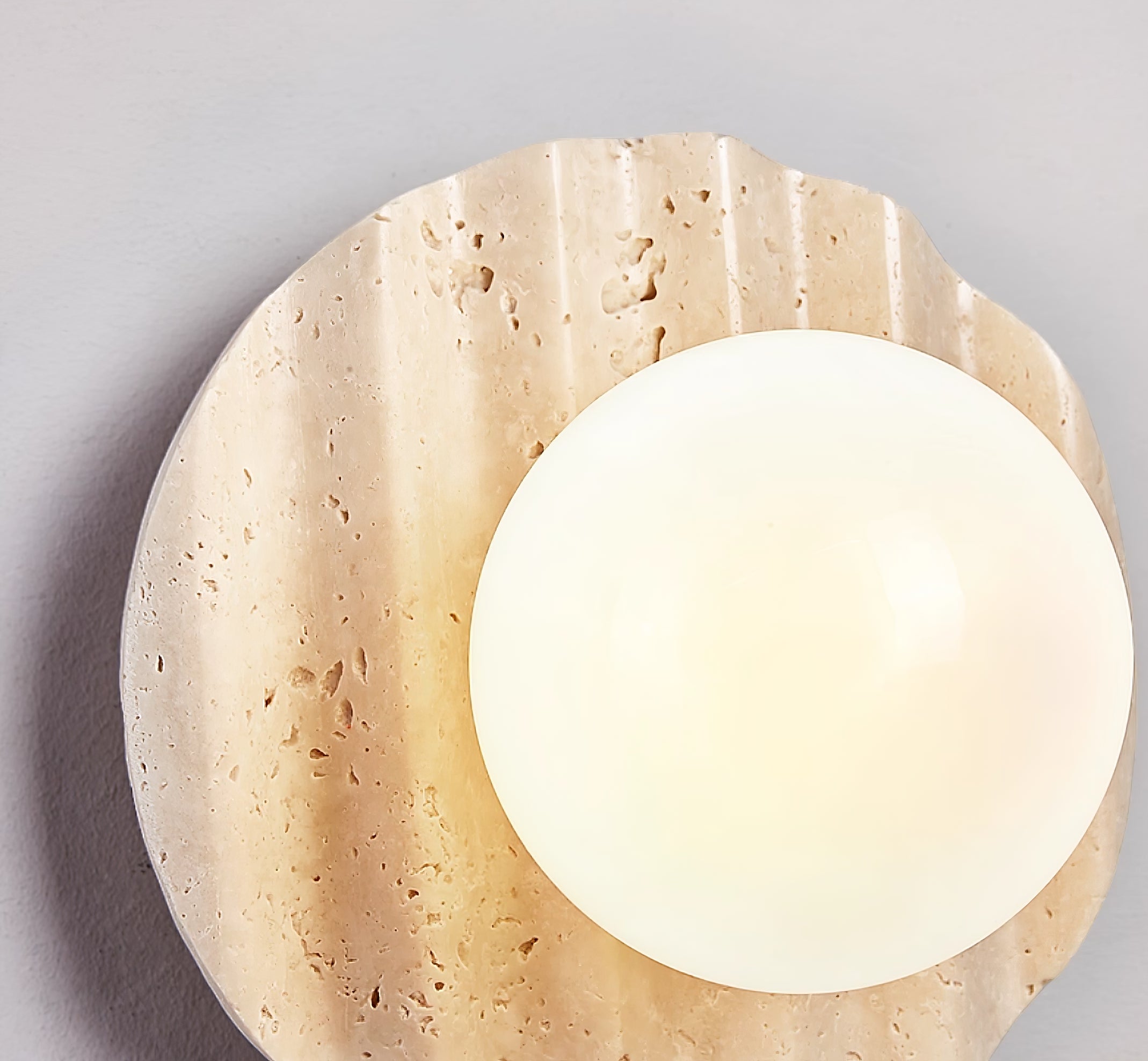 Aluk Travertine Wall Light