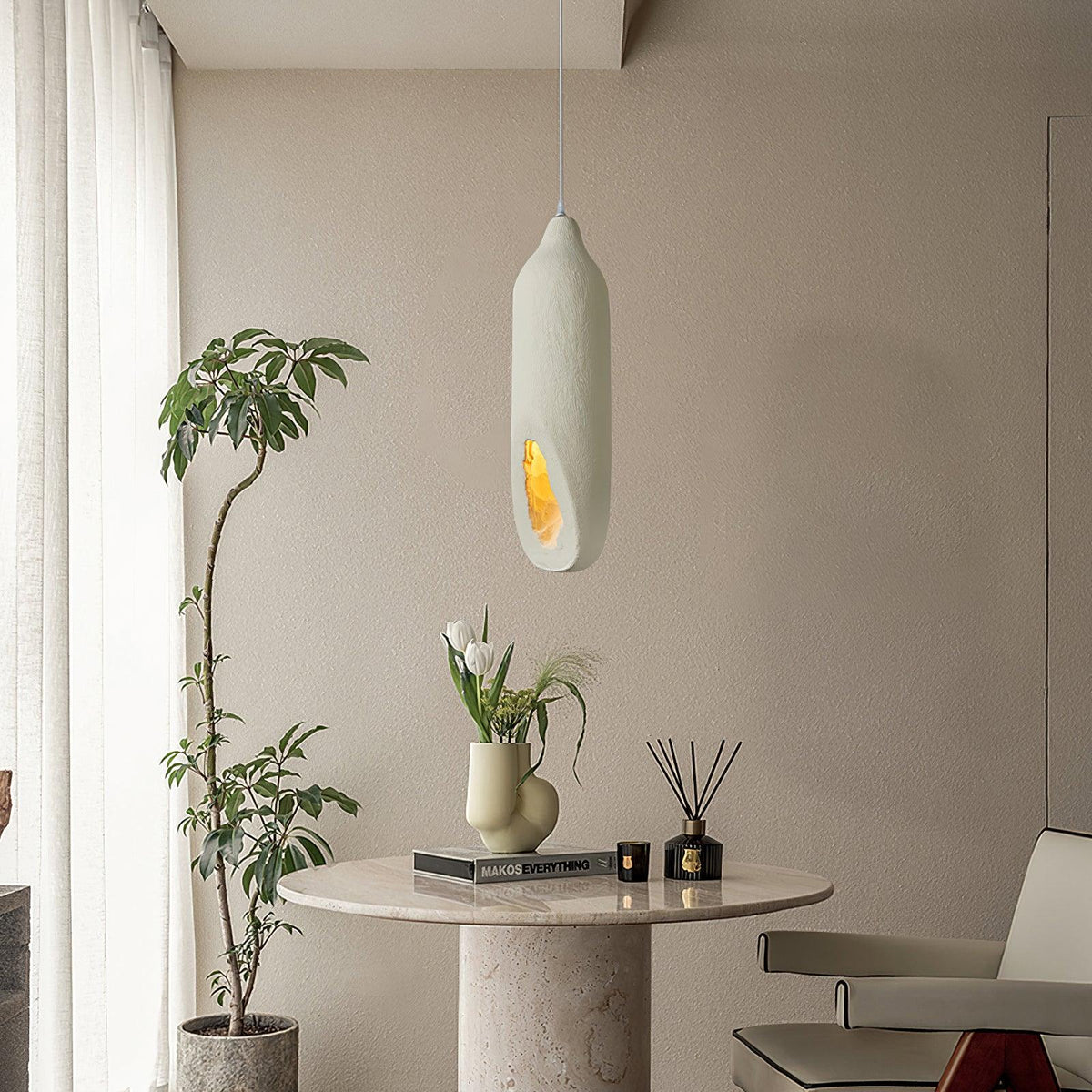 Anorion Modern Minimalist  Nordic Plastic Pendant Light