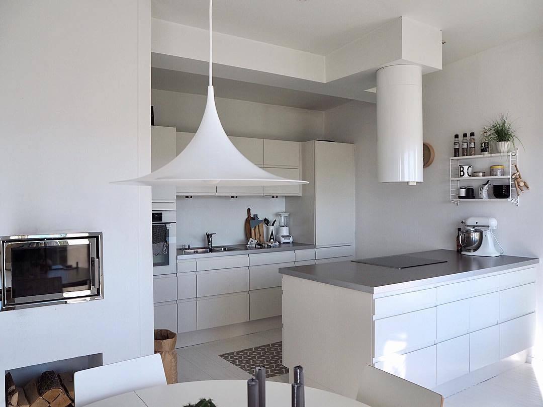 Valerira Steel Sculptural Pendant Light