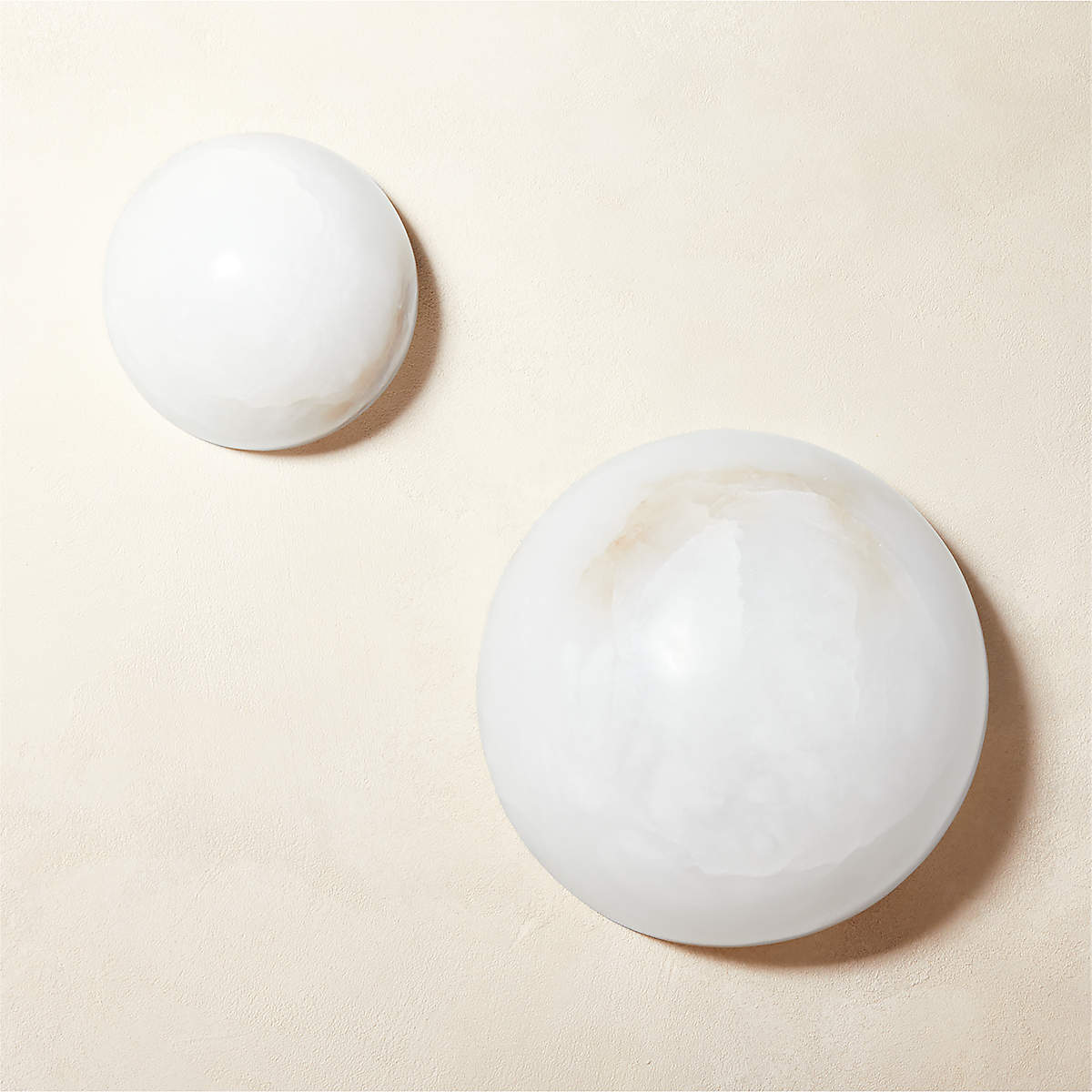 Elthen Minimalist Alabaster Ceiling Light