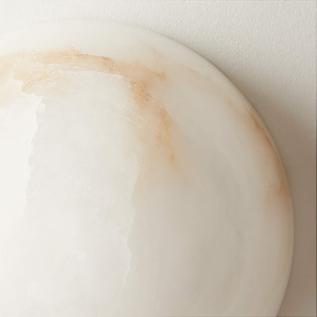 Elthen Minimalist Alabaster Ceiling Light