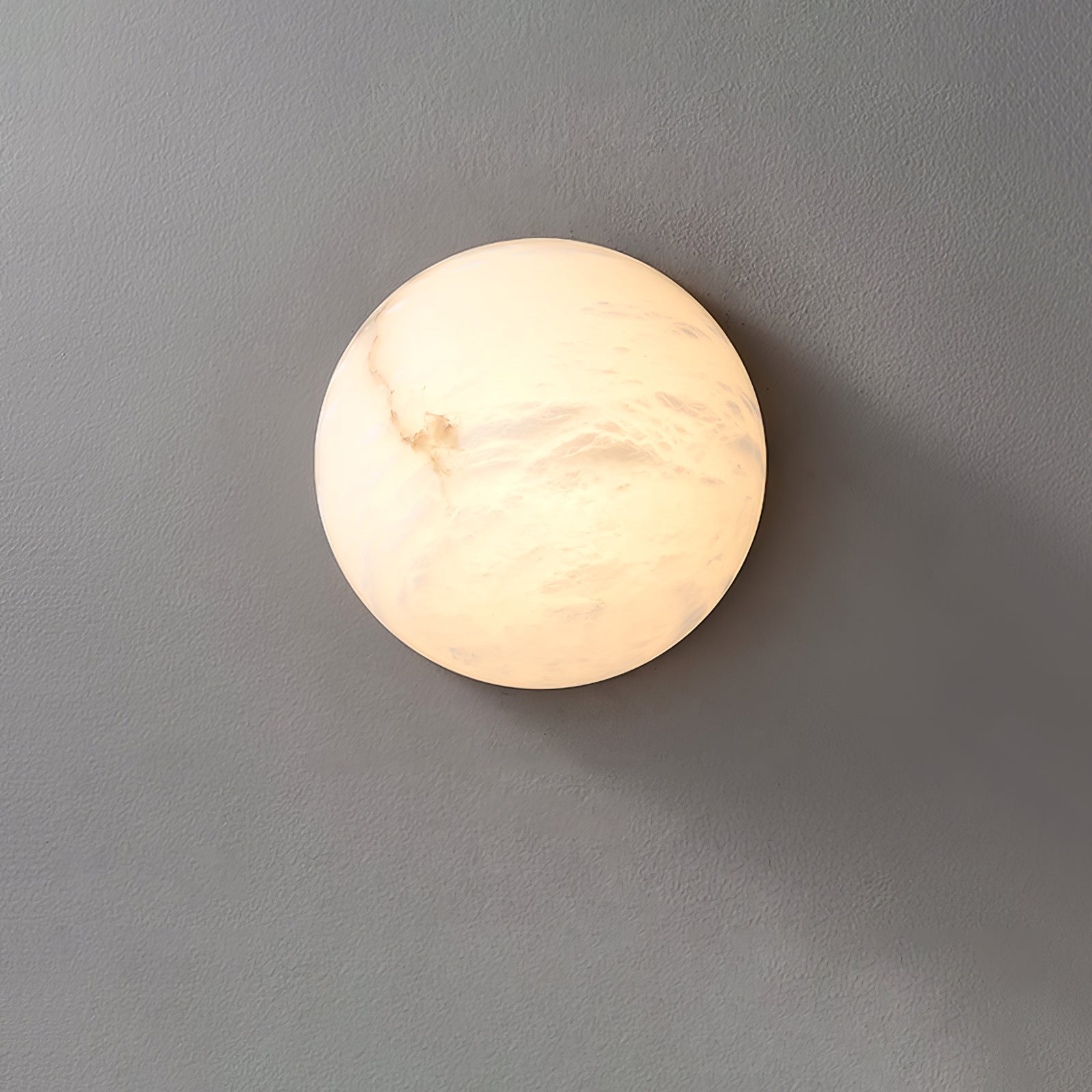 Elthen Minimalist Alabaster Ceiling Light
