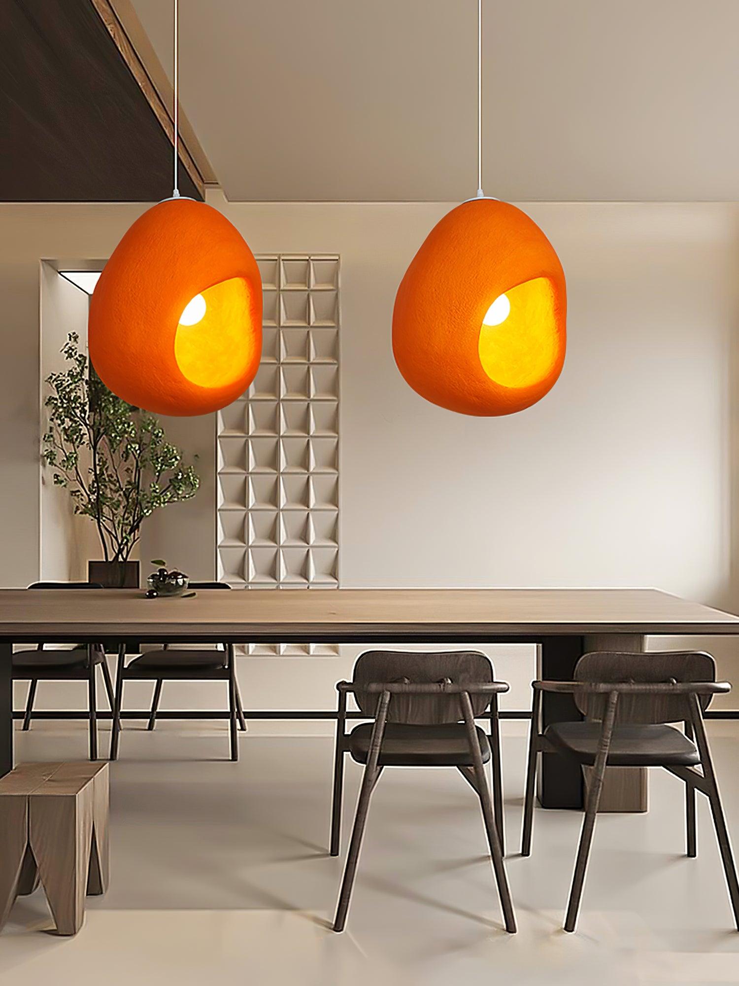 Ilcaryra Modern Minimalist Art Plastic Pendant Light