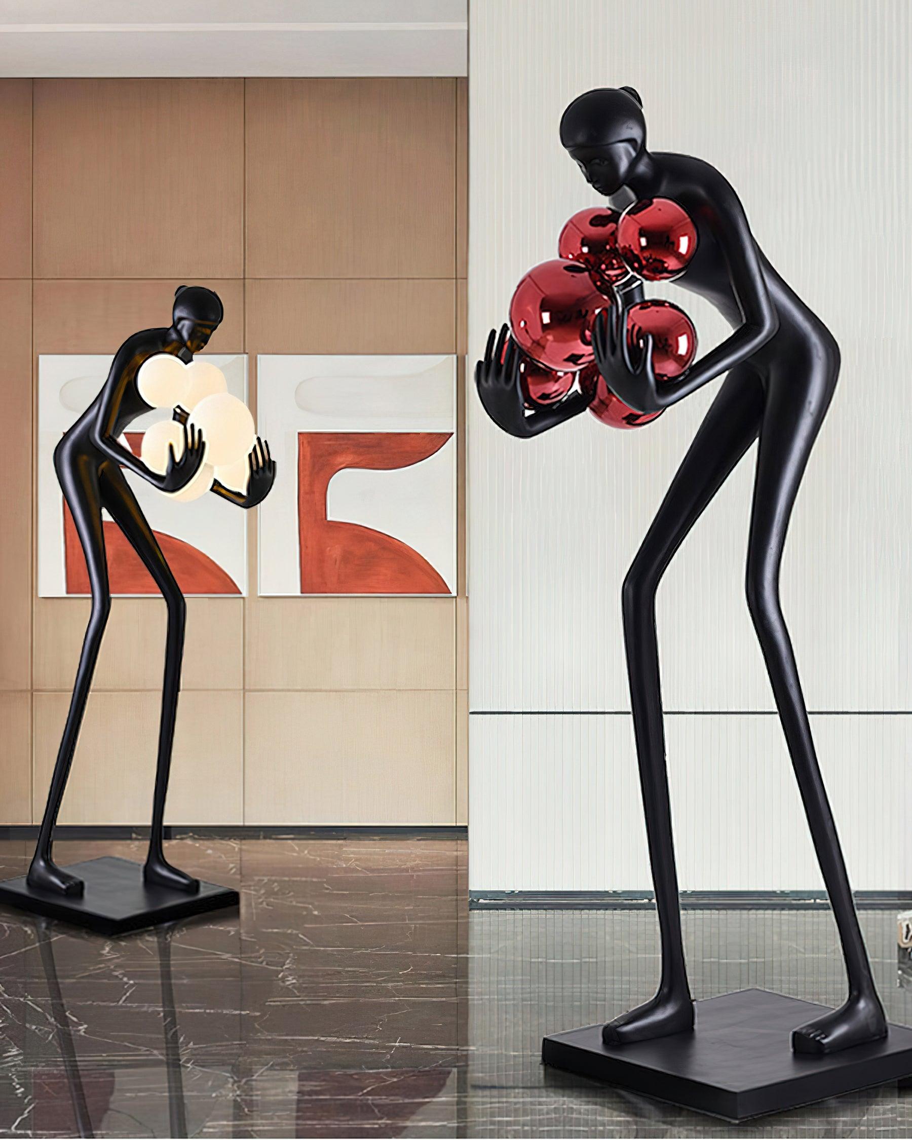 Cradle Sculptural Floor Lamp