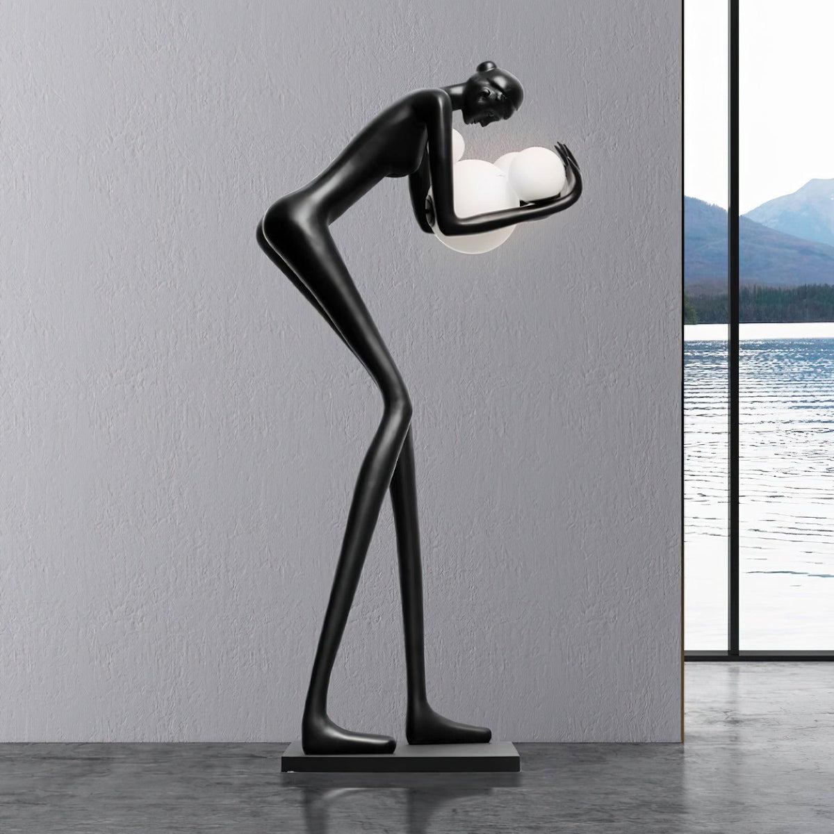 Cradle Sculptural Floor Lamp