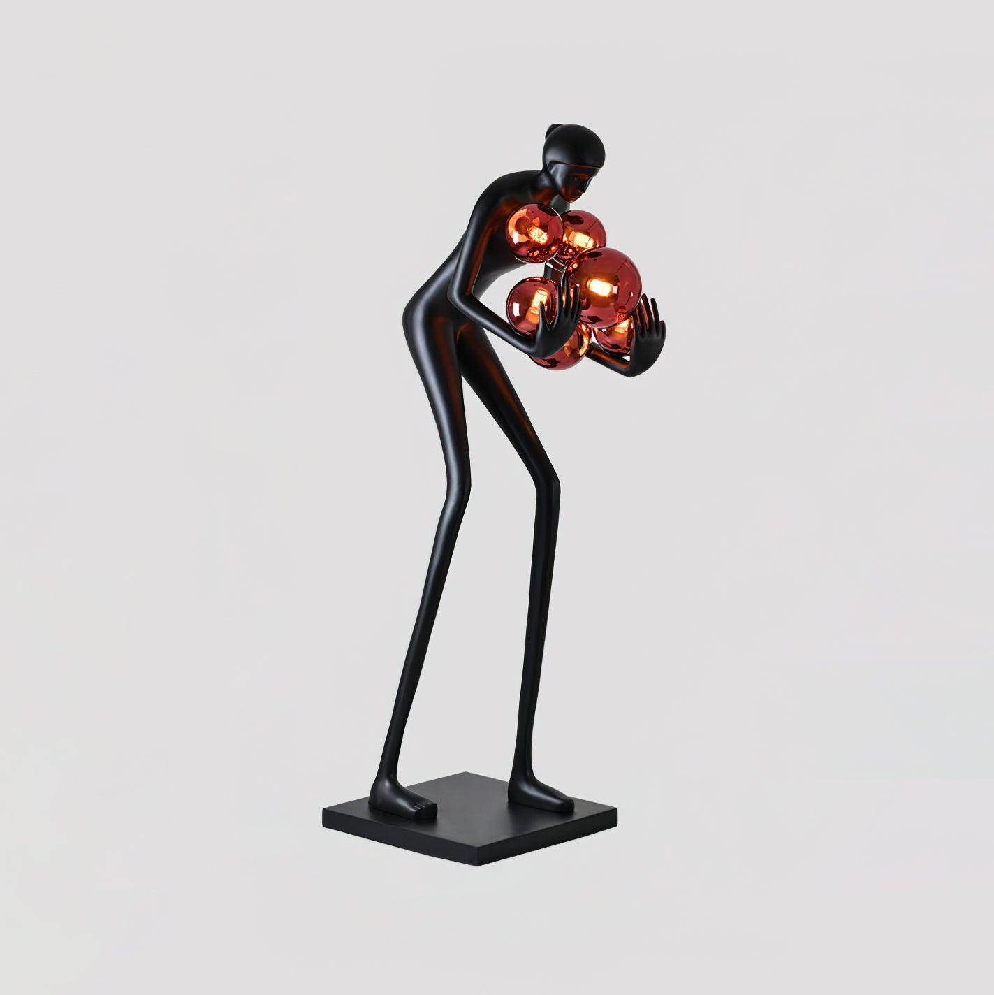 Cradle Sculptural Floor Lamp