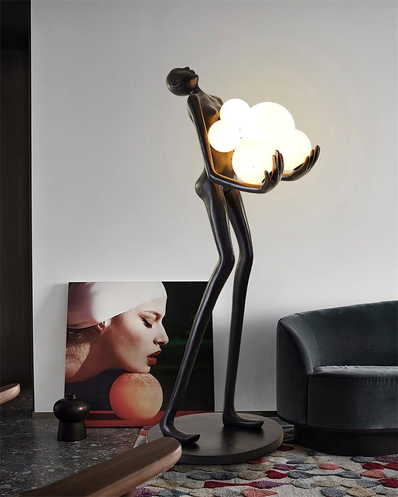 Cradle Sculptural Floor Lamp