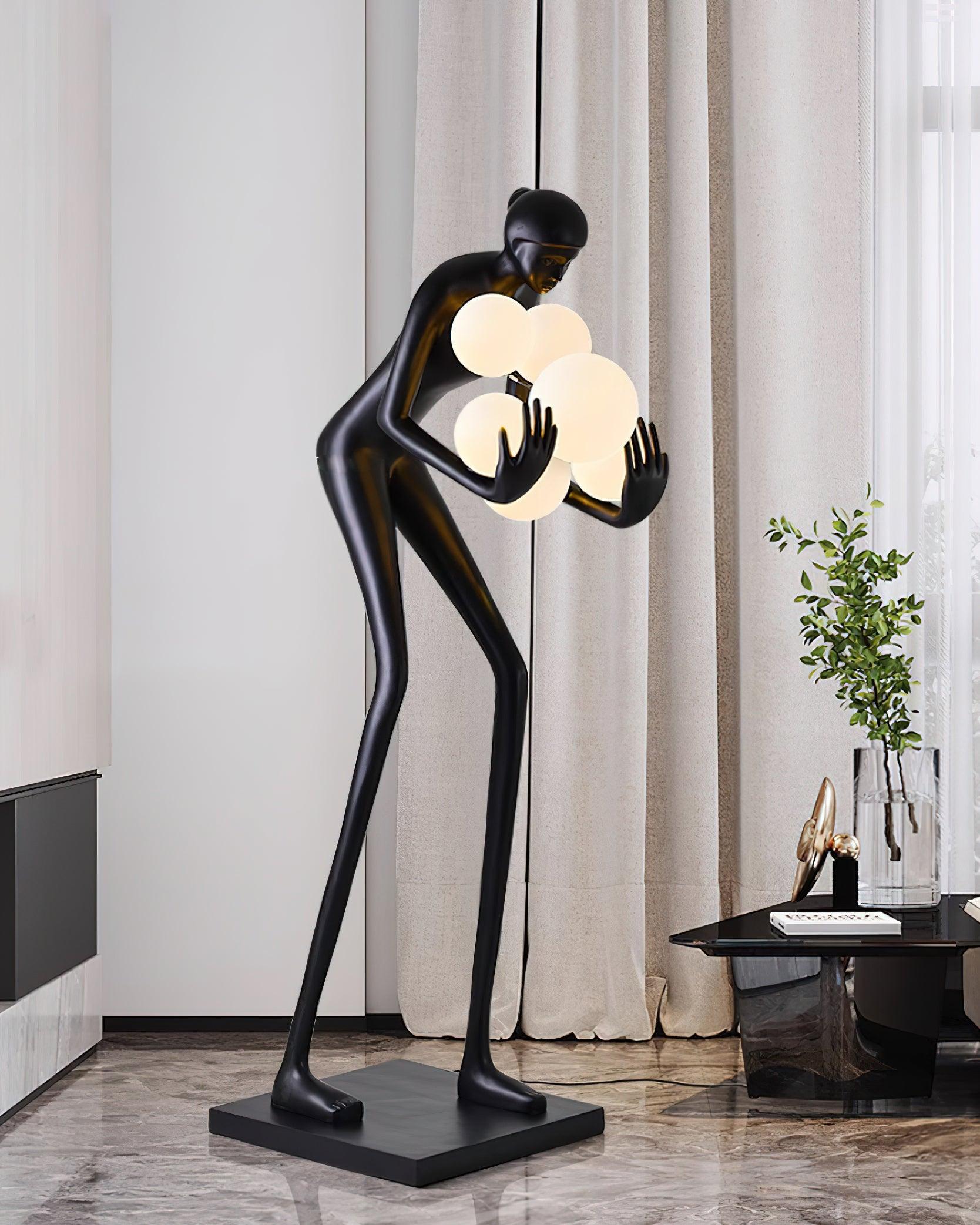 Cradle Sculptural Floor Lamp