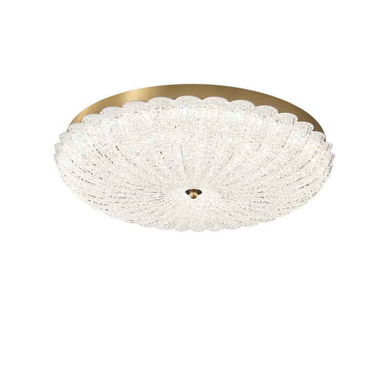 Celeria Premium Nordic Art Brass Glass Ceiling Lamp