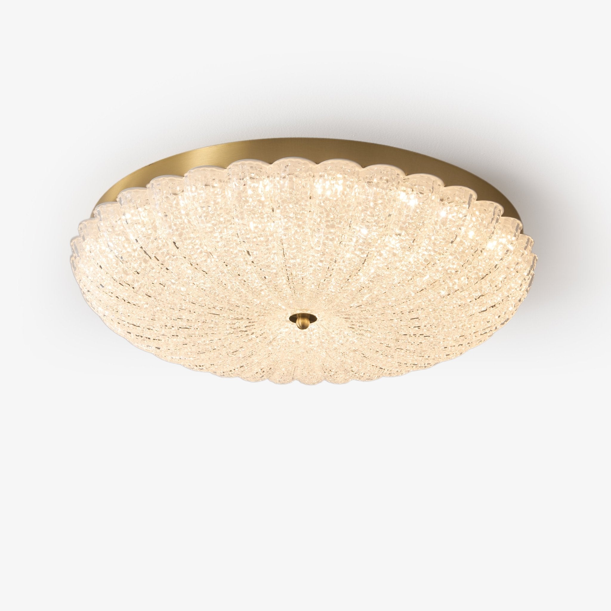 Celeria Premium Nordic Art Brass Glass Ceiling Lamp