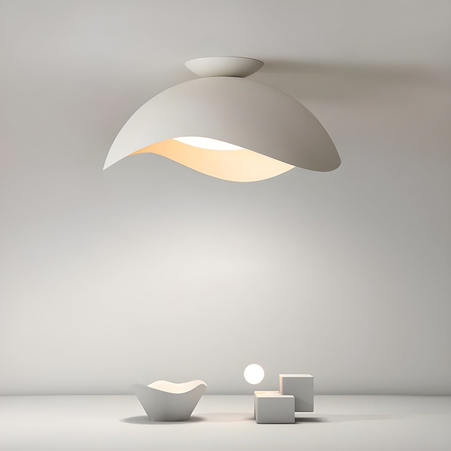 Ciranena Nordic Art Wave Ceiling Light