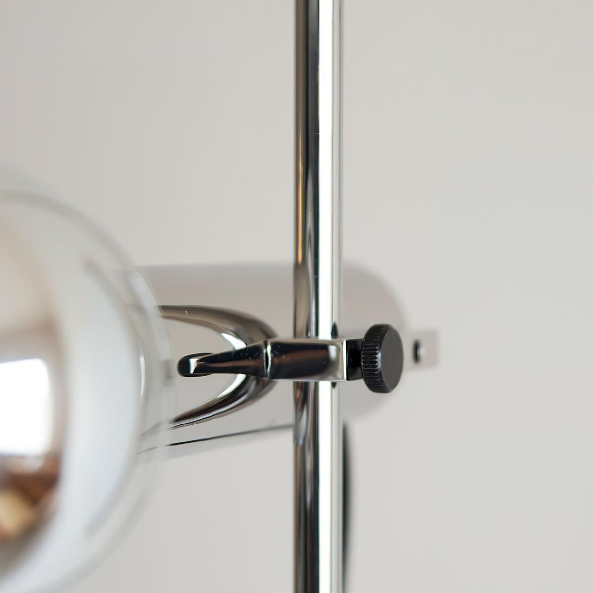 Orbital Industrial Marble Floor Lamp