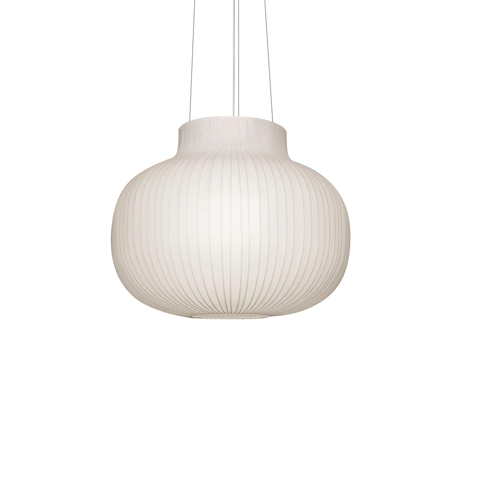 Teriivora Silk Ribbed Pendant Light