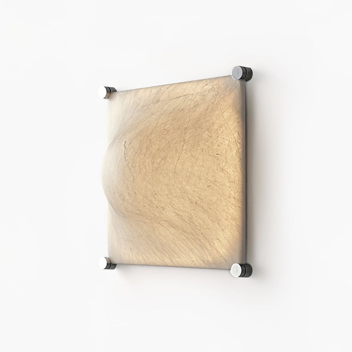 Panel Rustic Silk Wall Light