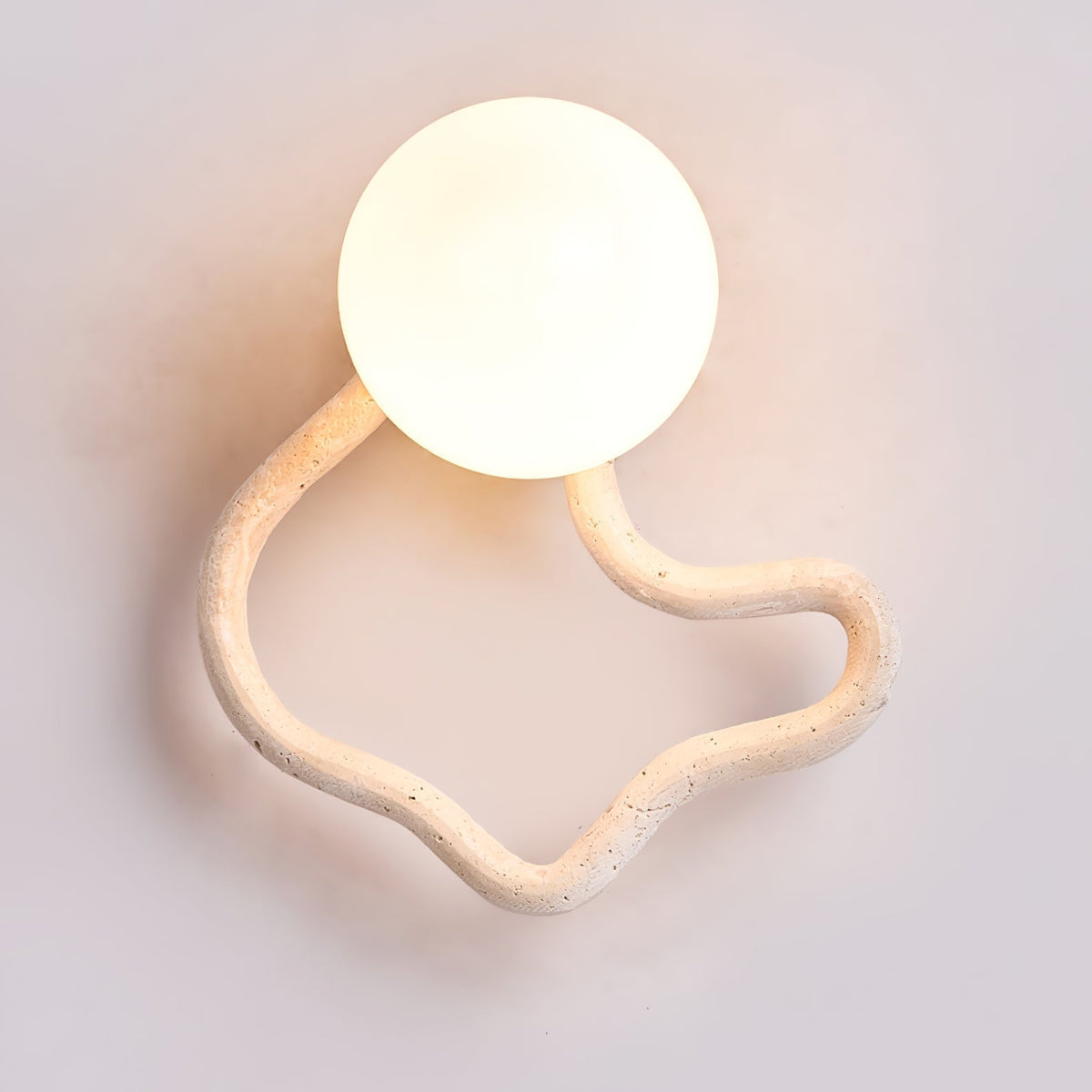 Cindor Travertine Wall Sconce