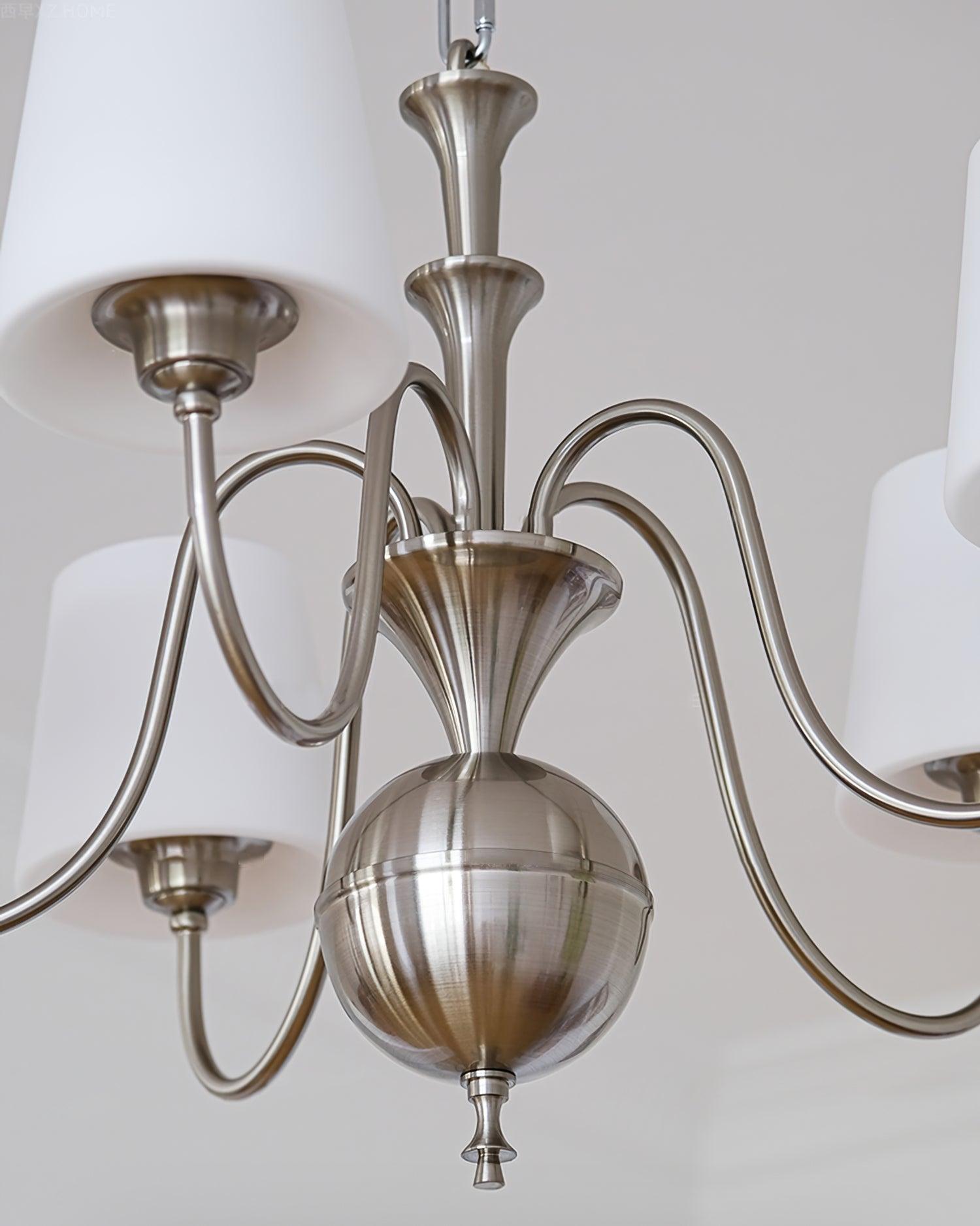 Olmiris Elegant Nickel Chandelier
