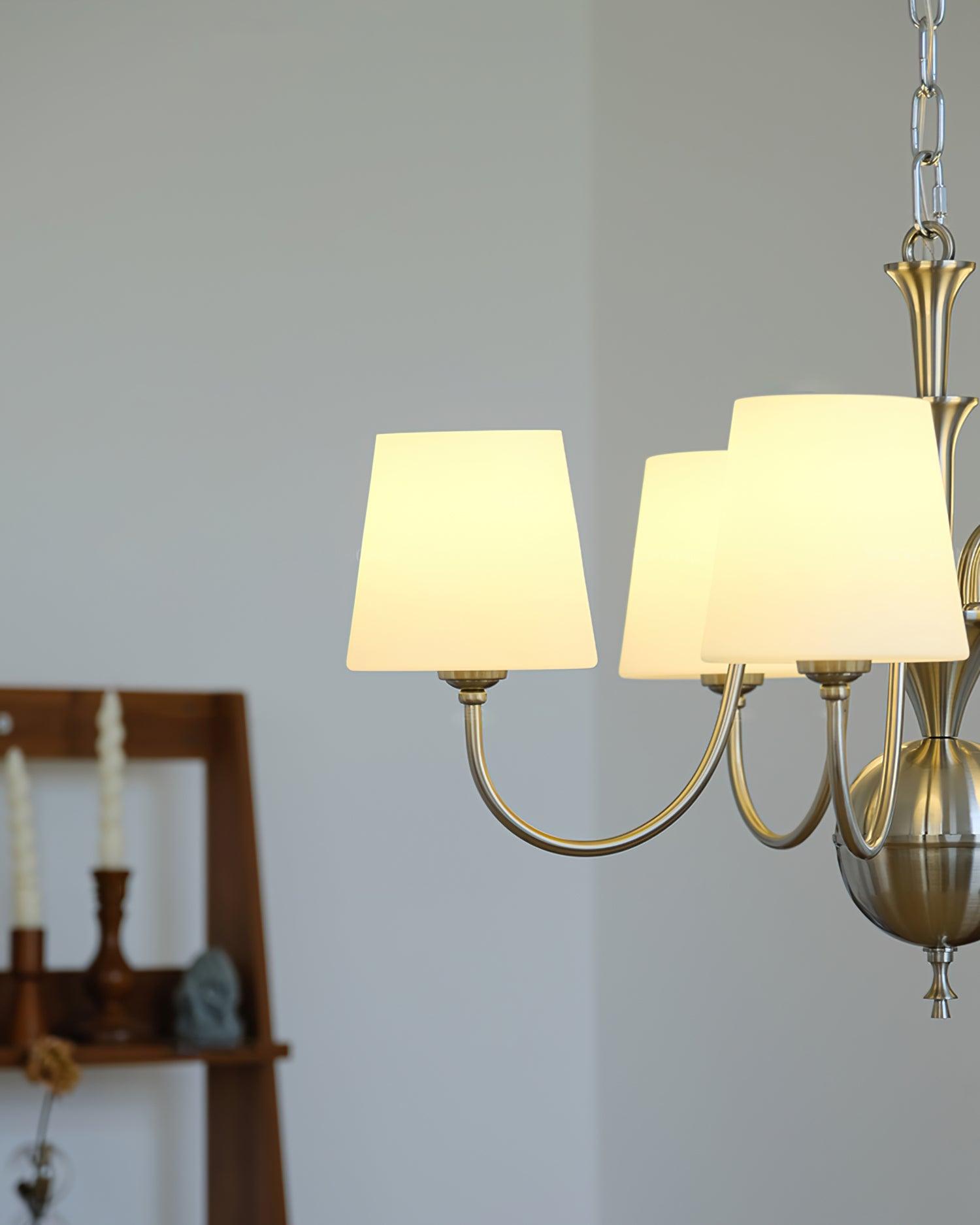 Olmiris Elegant Nickel Chandelier
