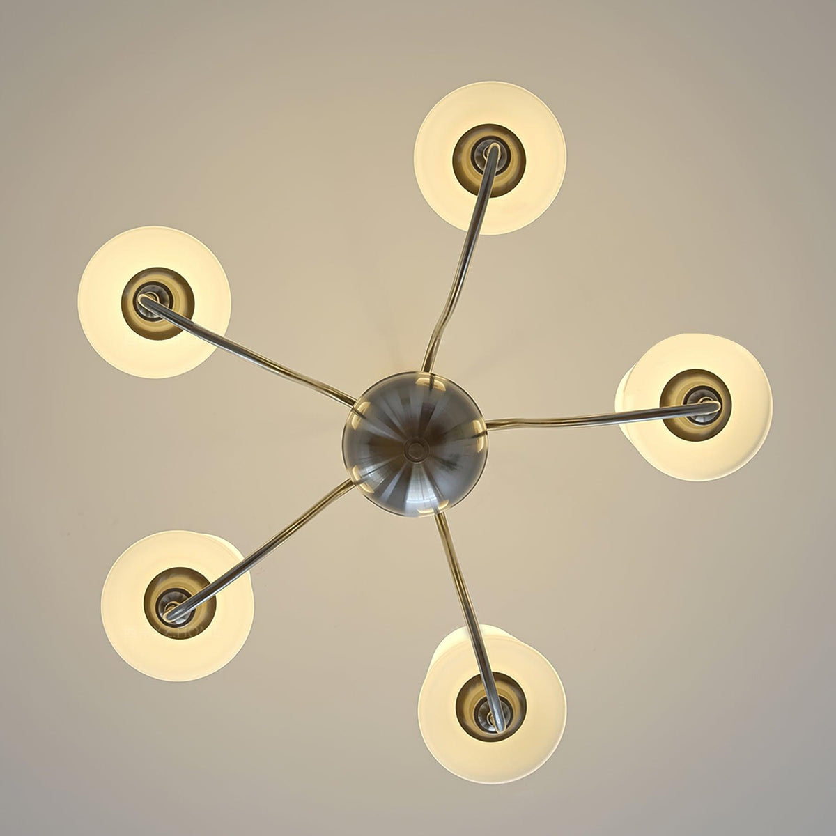 Olmiris Elegant Nickel Chandelier