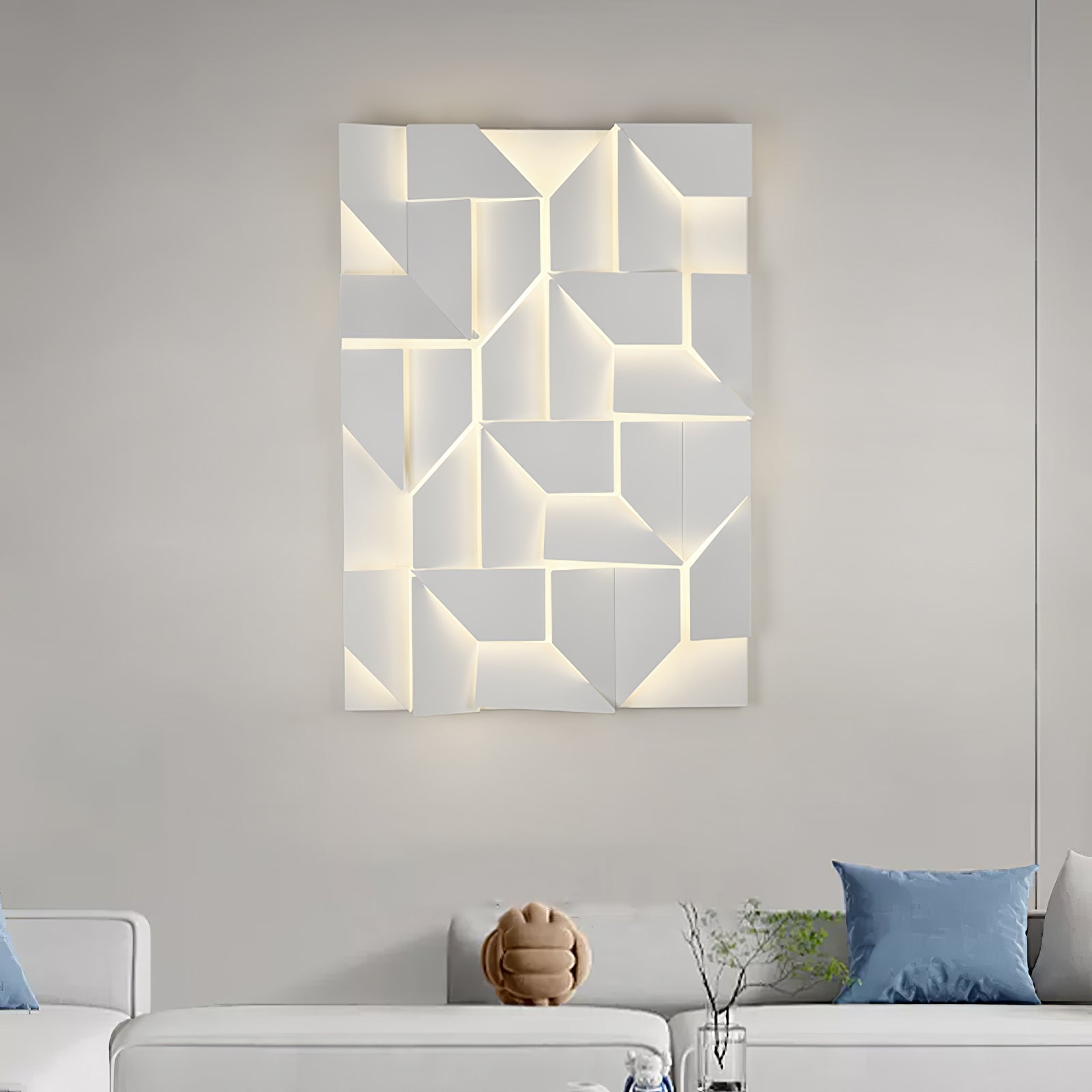Deloza Shadows Rechargeable Grand Sconce Wall lamp