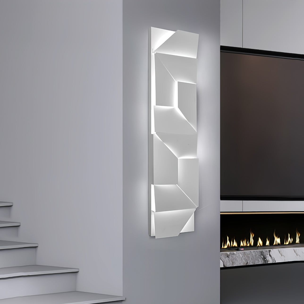 Deloza Shadows Rechargeable Grand Sconce Wall lamp