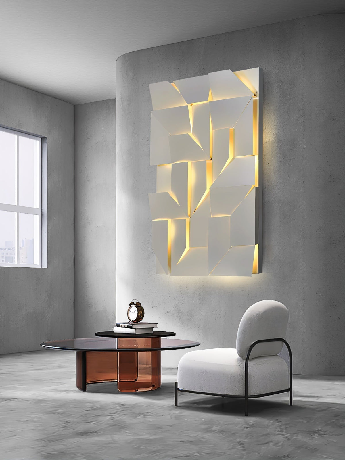 Wynor Shadows Grand Sconce Wall Lamp