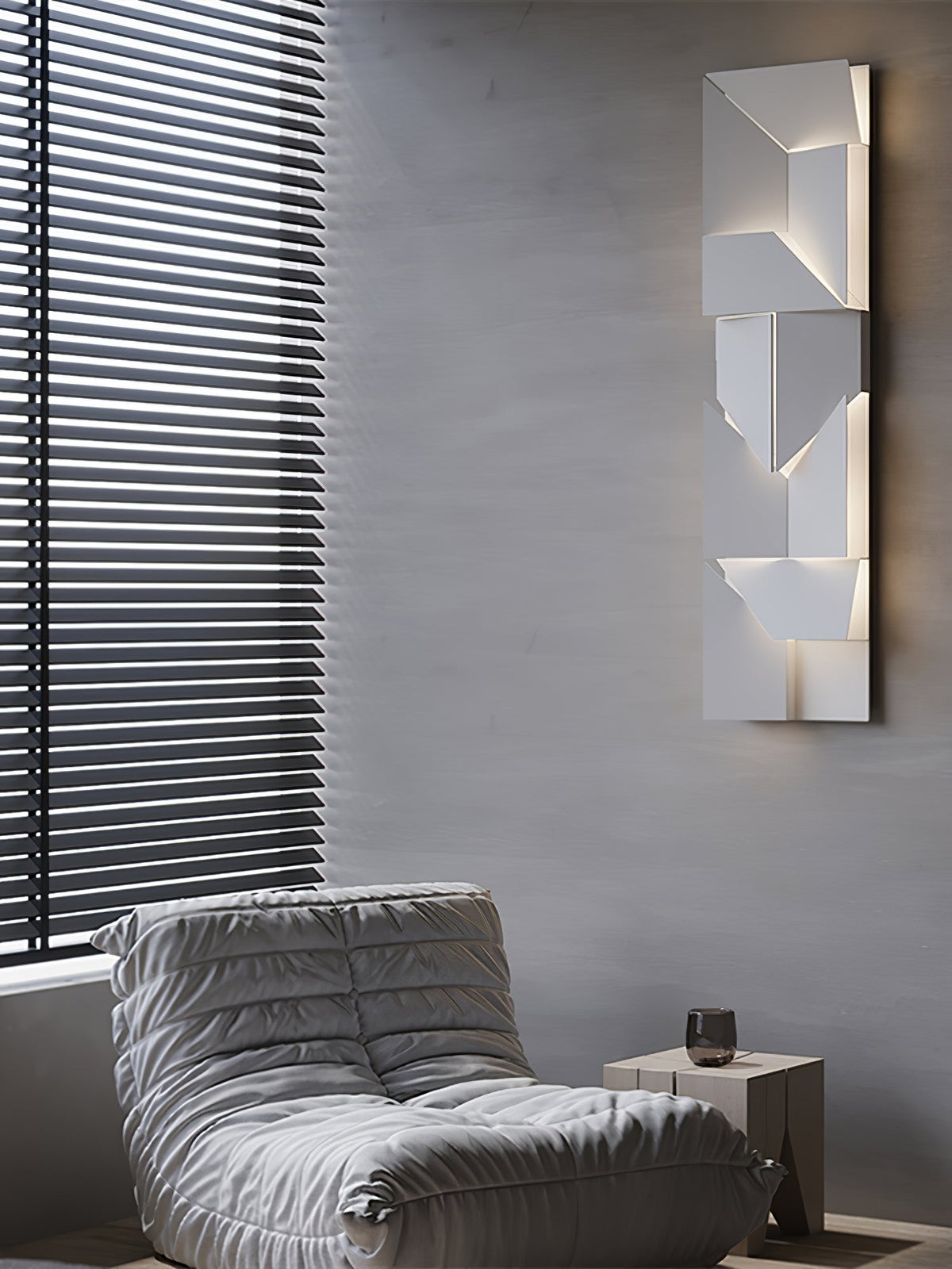 Deloza Shadows Rechargeable Grand Sconce Wall lamp