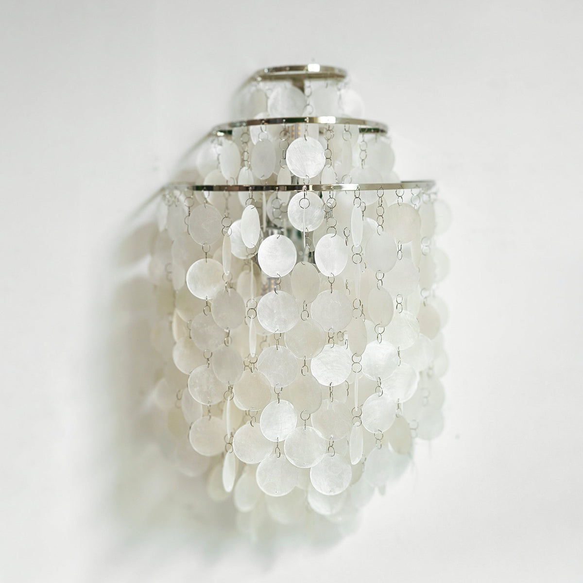 Shell Postmodern Luxury Cascading Wall Light
