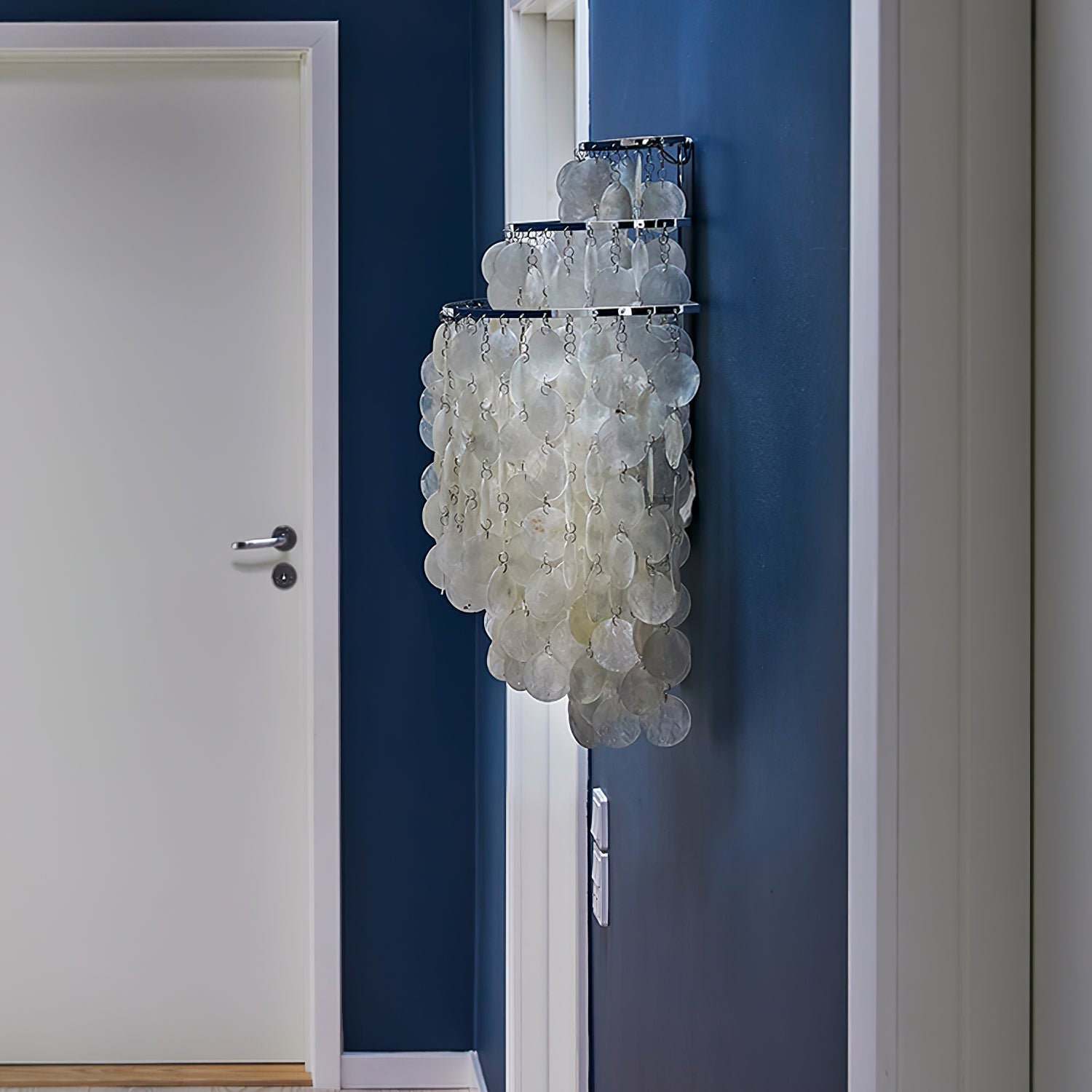 Shell Postmodern Luxury Cascading Wall Light