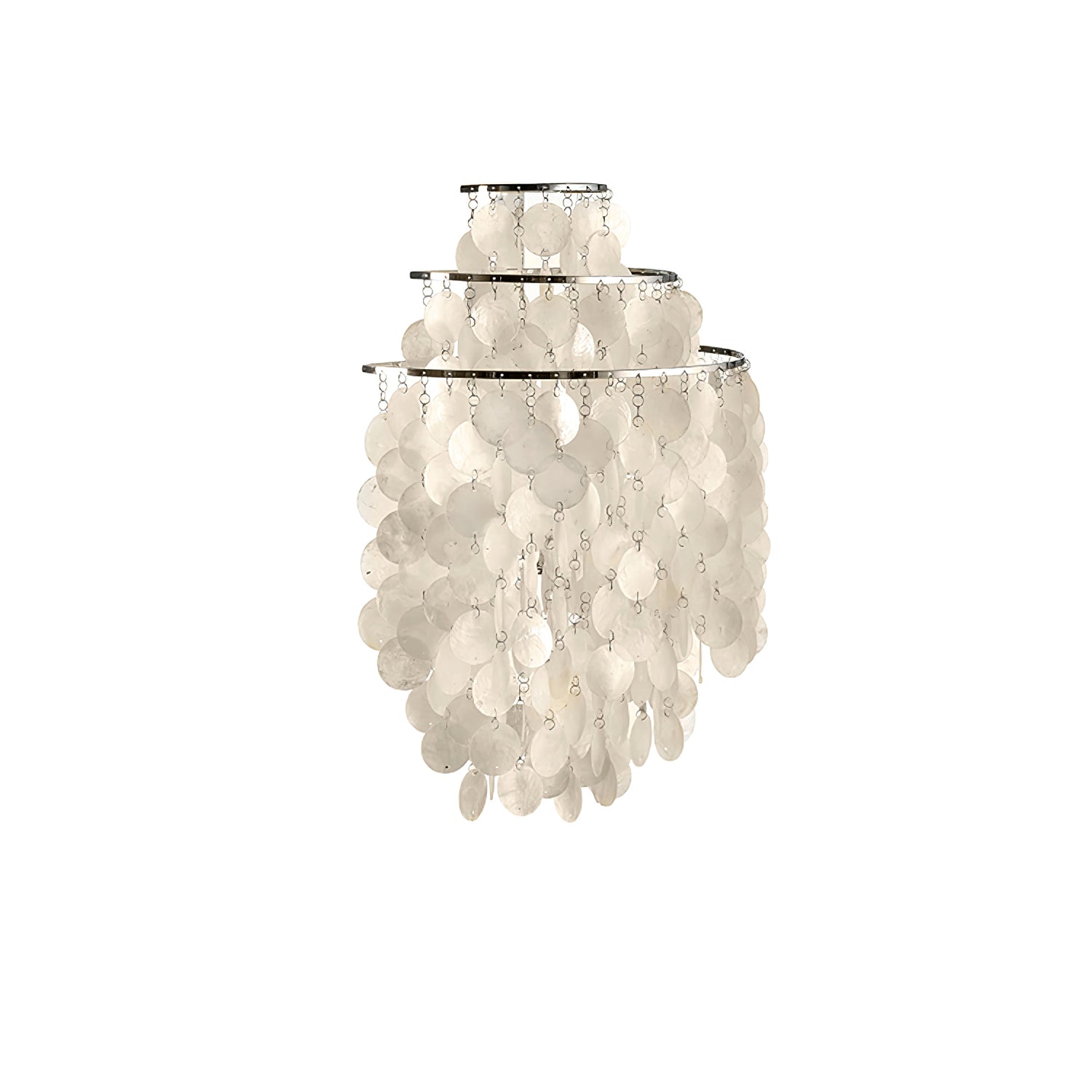 Shell Postmodern Luxury Cascading Wall Light