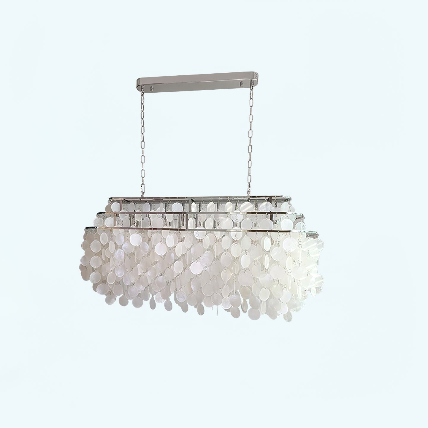 Rivena Pendant Lamp Round Shell Ring