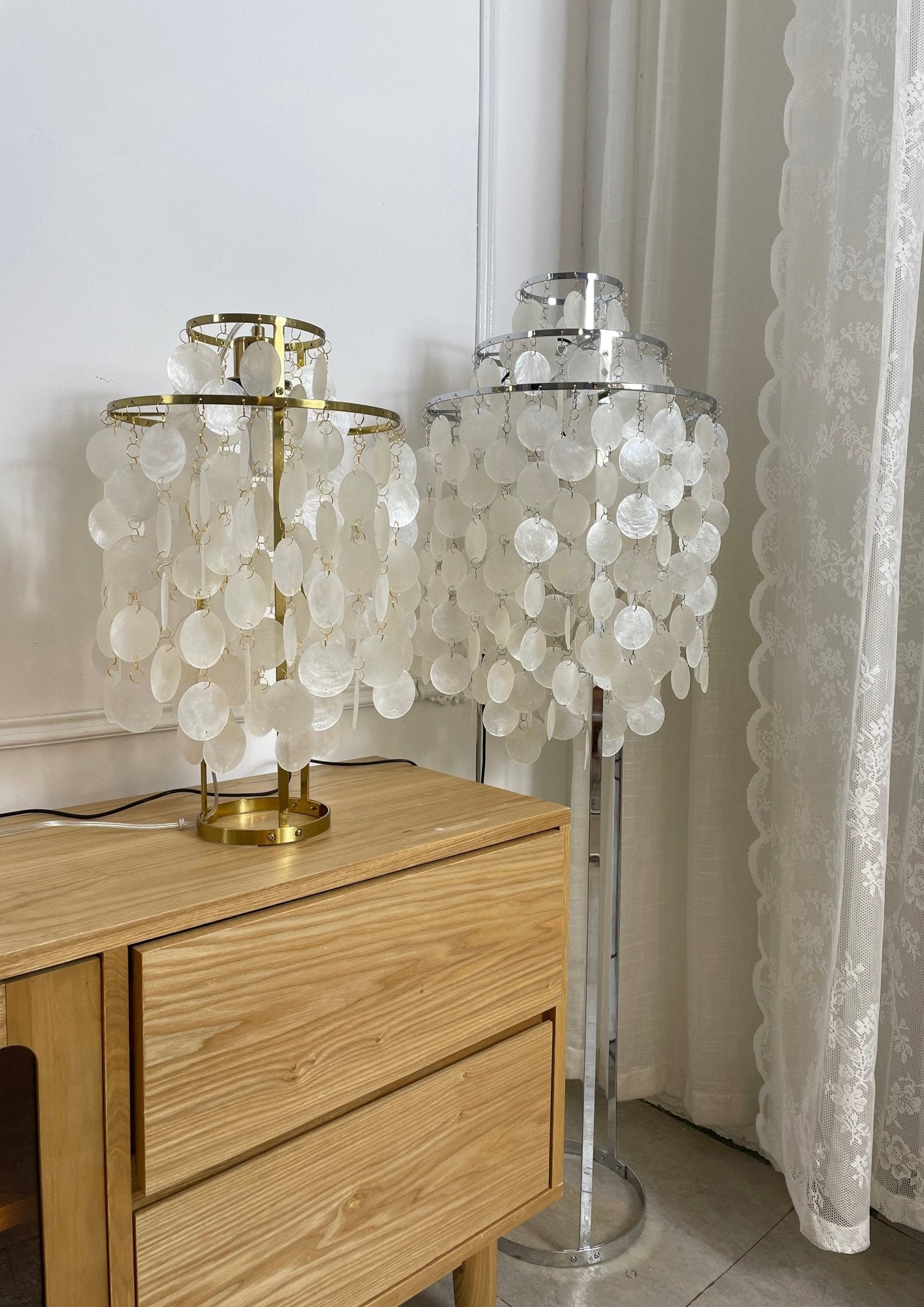 Wern Glam Glass Floor Lamp