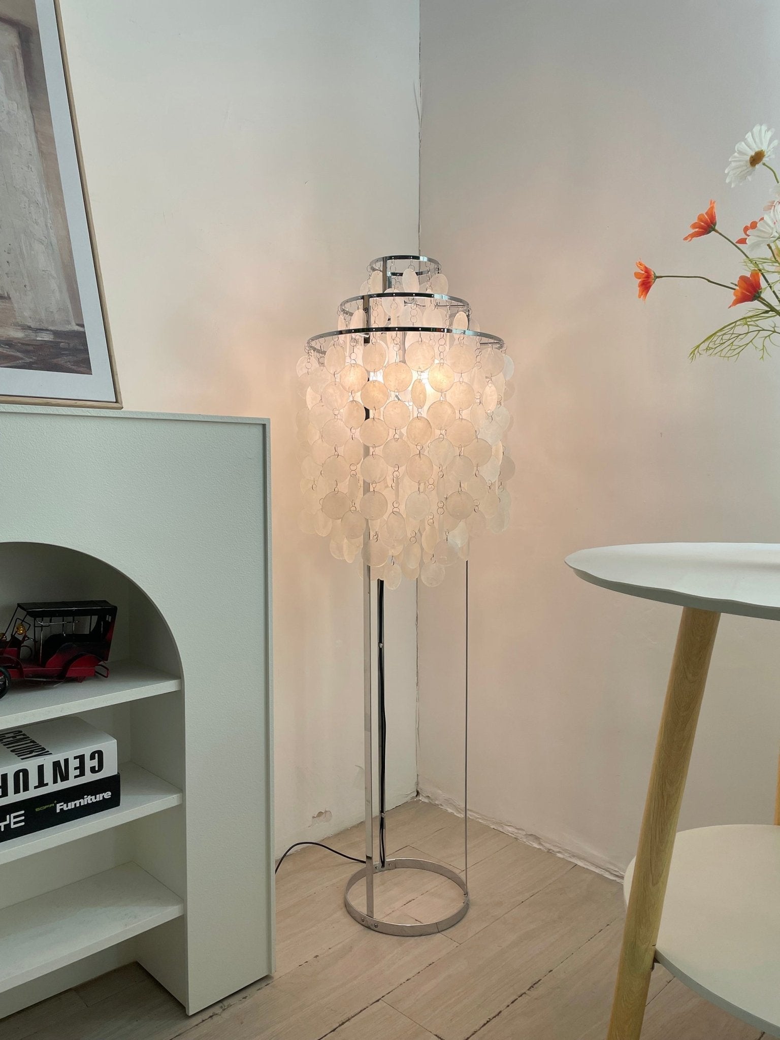 Wern Glam Glass Floor Lamp